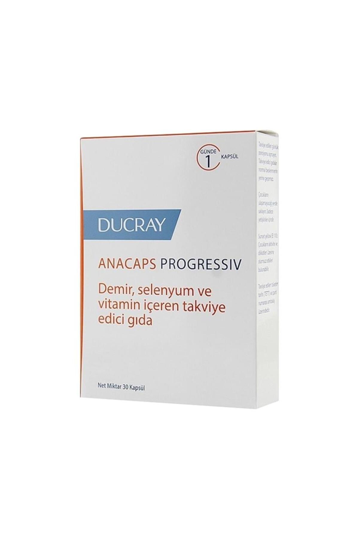 Ducray Anacaps Progressiv Takviye Edici Gıda 30 Kapsül