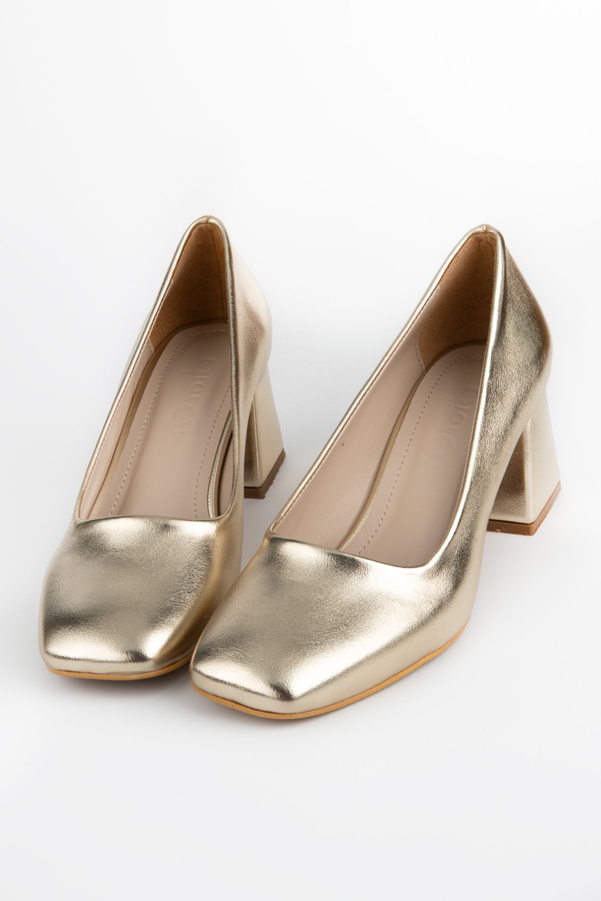 Diardi Kadın Altın Rengi Topuklu Ayakkabı