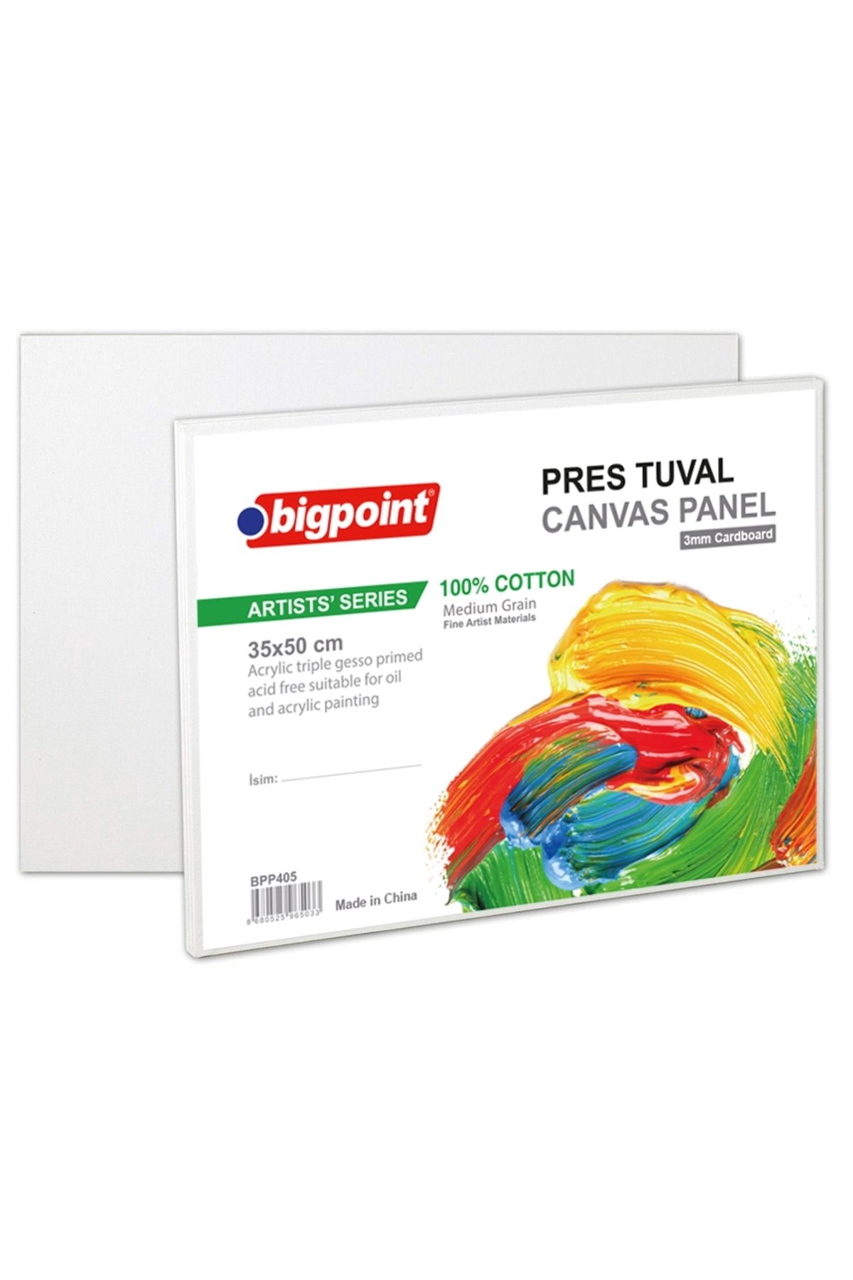 Bigpoint Artists' Pres Tuval 35x50cm 5'li Paket
