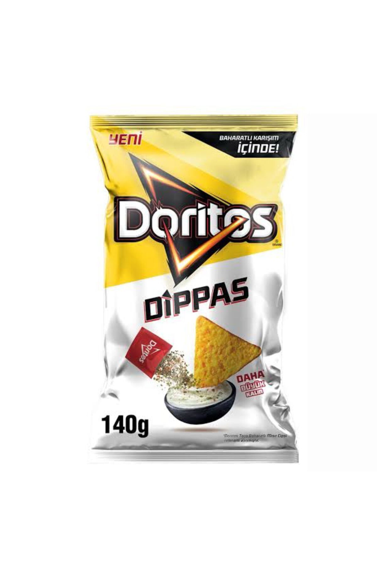Evinize gelen Doritos Dippas Mısır Cipsi 140 gr