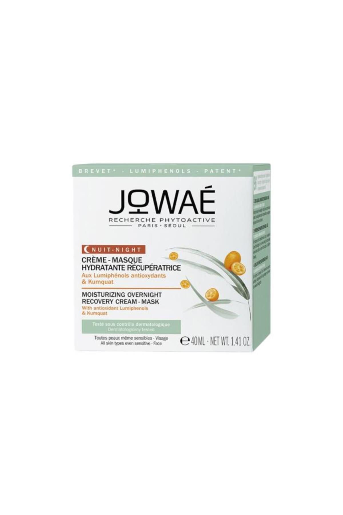 Jowae Moisturizing Overnight Recovery Cream Mask 40 ml