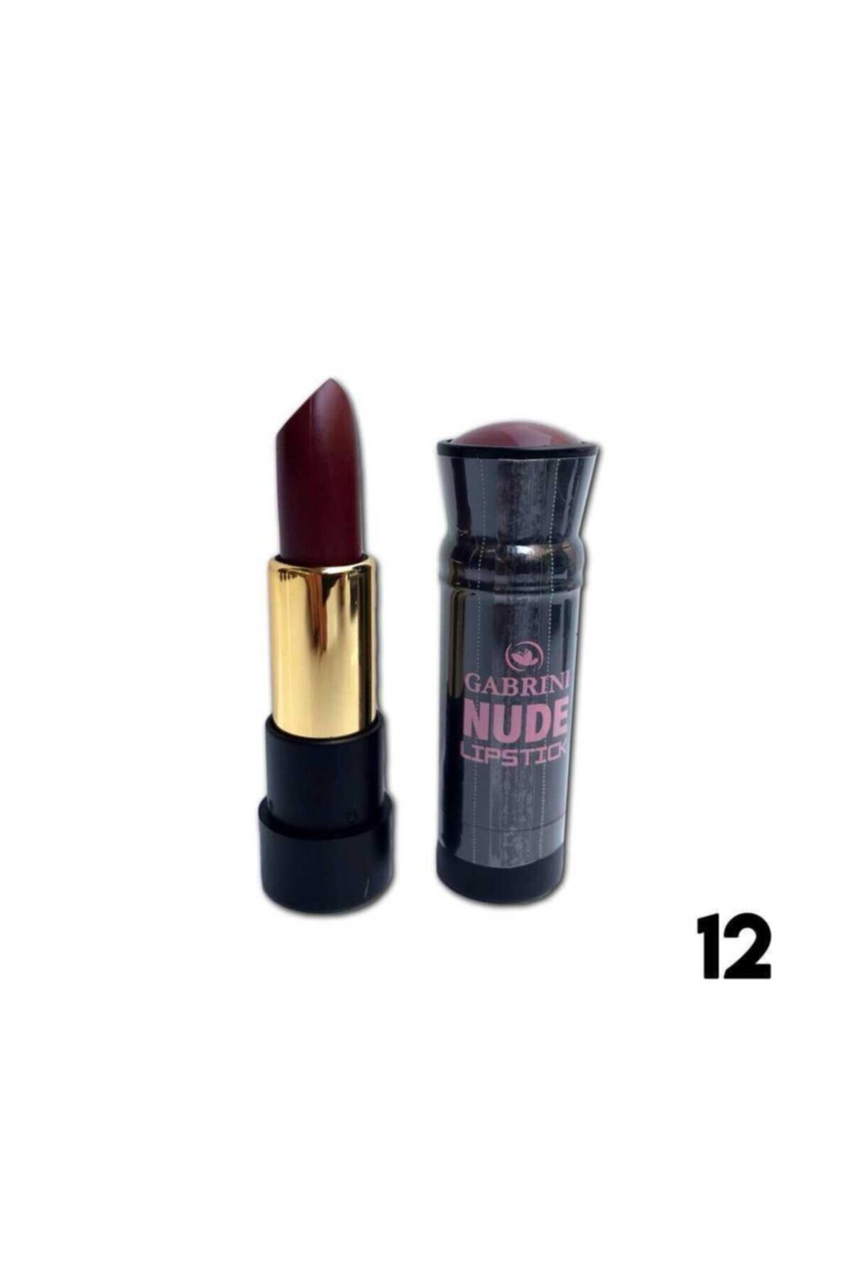 Gabrini Nude Mat Ruj - Matte Nude Lipstick 12