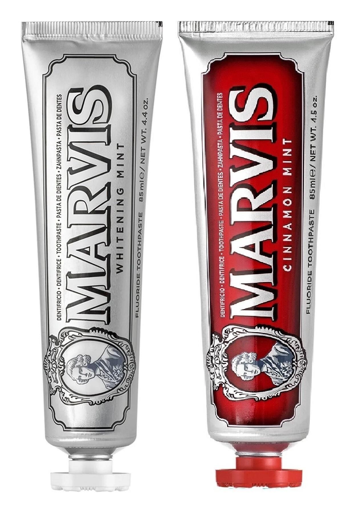 Marvis Whitening Mint Diş Macunu 85 ml Cinnamon Mint Diş Macunu 85 ml