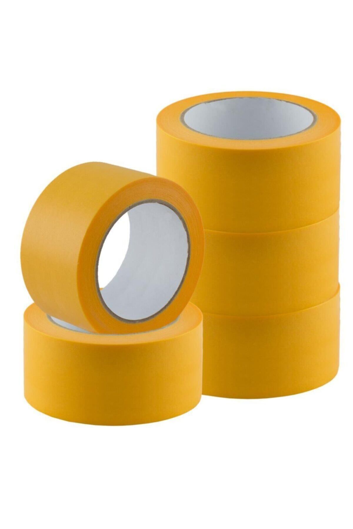 NewVario Washı Tape Gold Maskeleme Bandı 50 Mm X 50 Metre 2 Adet