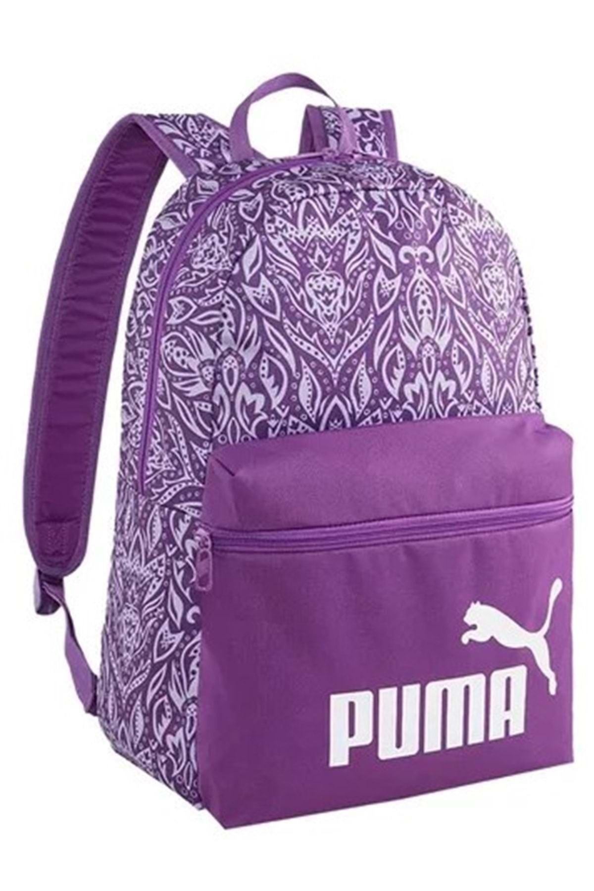 Puma Phase Aop Backpack 079948- Unisex Sırt Çantası Mor