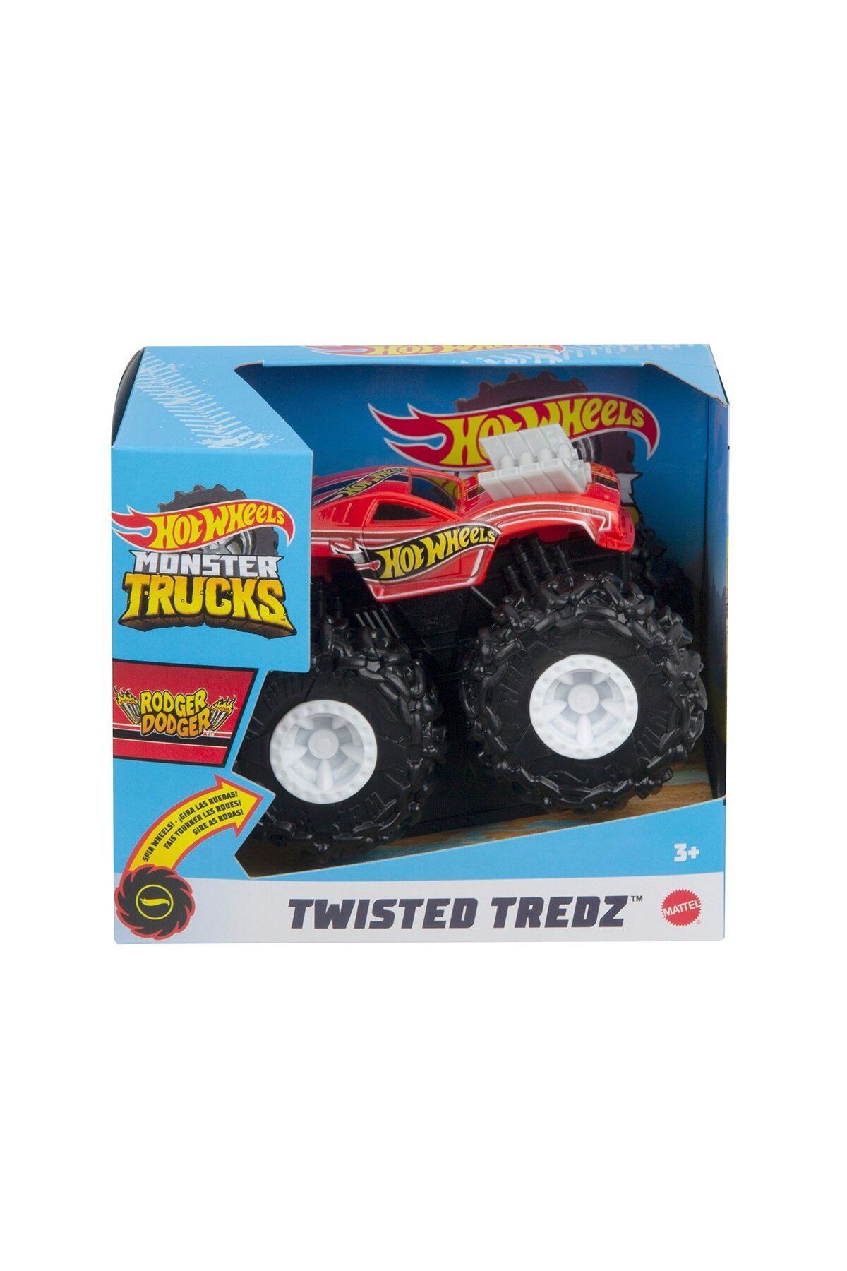 HOT WHEELS Monster Trucks 1:43 Çek Bırak Arabalar - 1 adet fiyatıdır