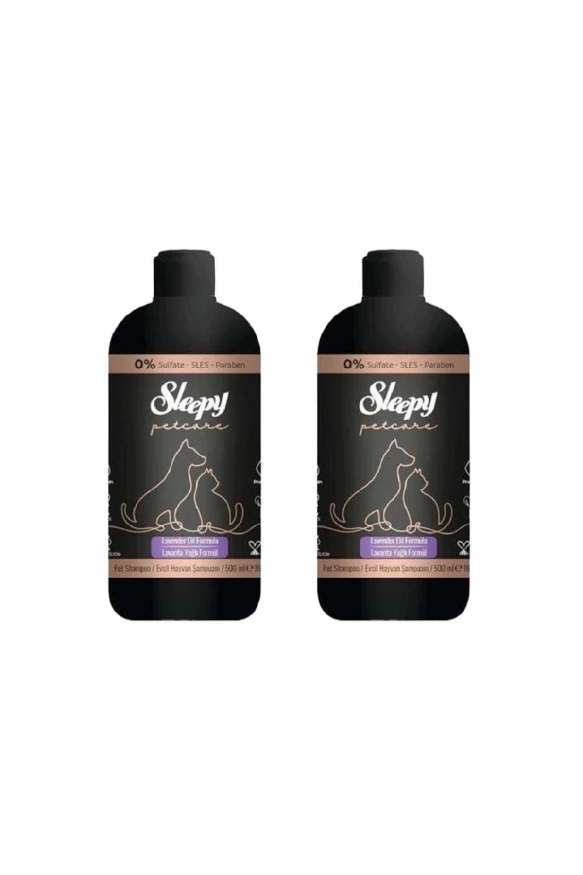 Sleepy Lavanta Yağlı Evcil Hayvan Şampuanı 2 Adet 500 ml