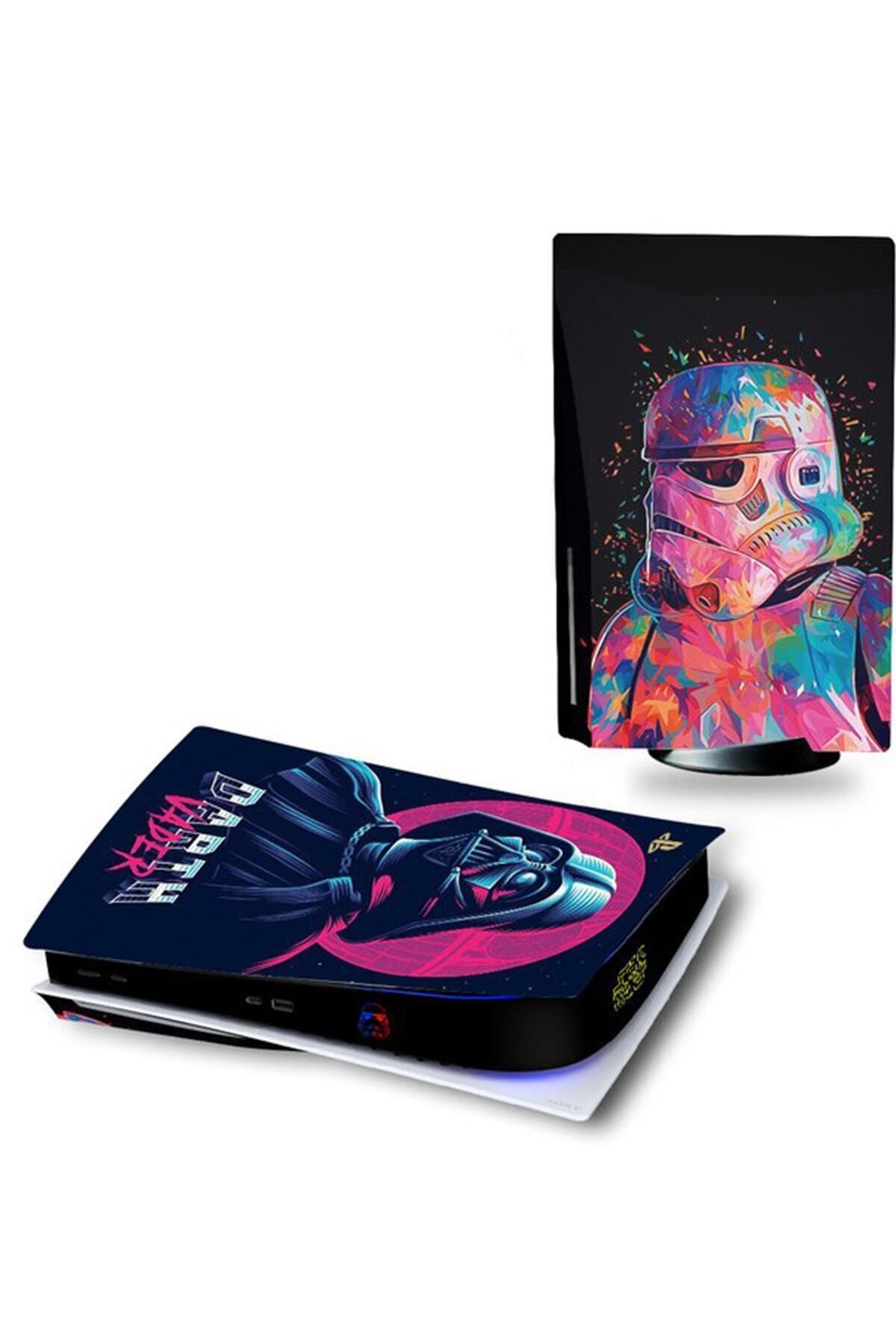 KT Decor Star Wars Darth Vader Playstation 5 Standart Dijital Versiyon Sticker Kaplama Seti