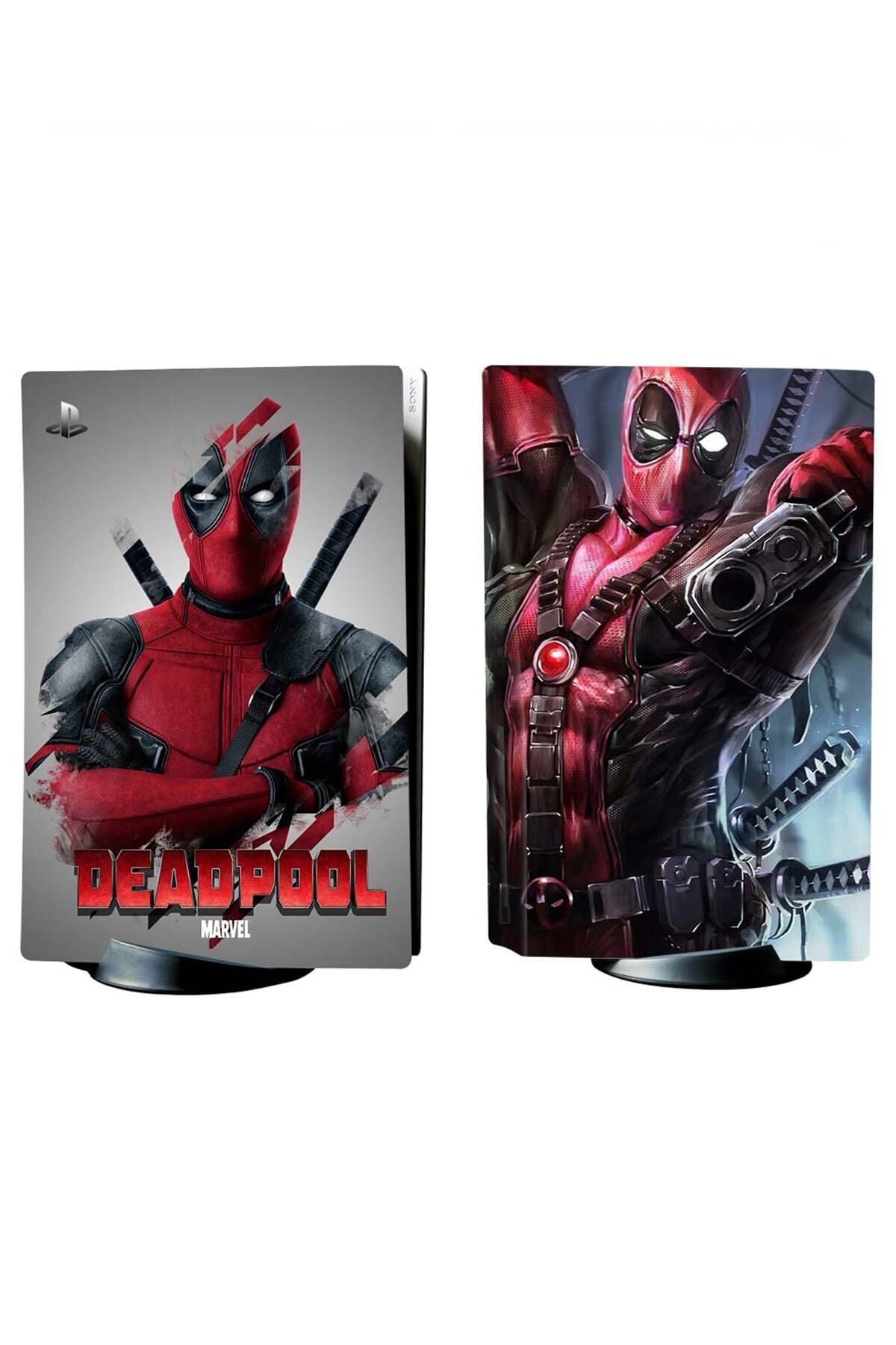Kt Grup Marvel Deadpool Playstation 5 Standart Disk Edition Sticker Kaplama Seti