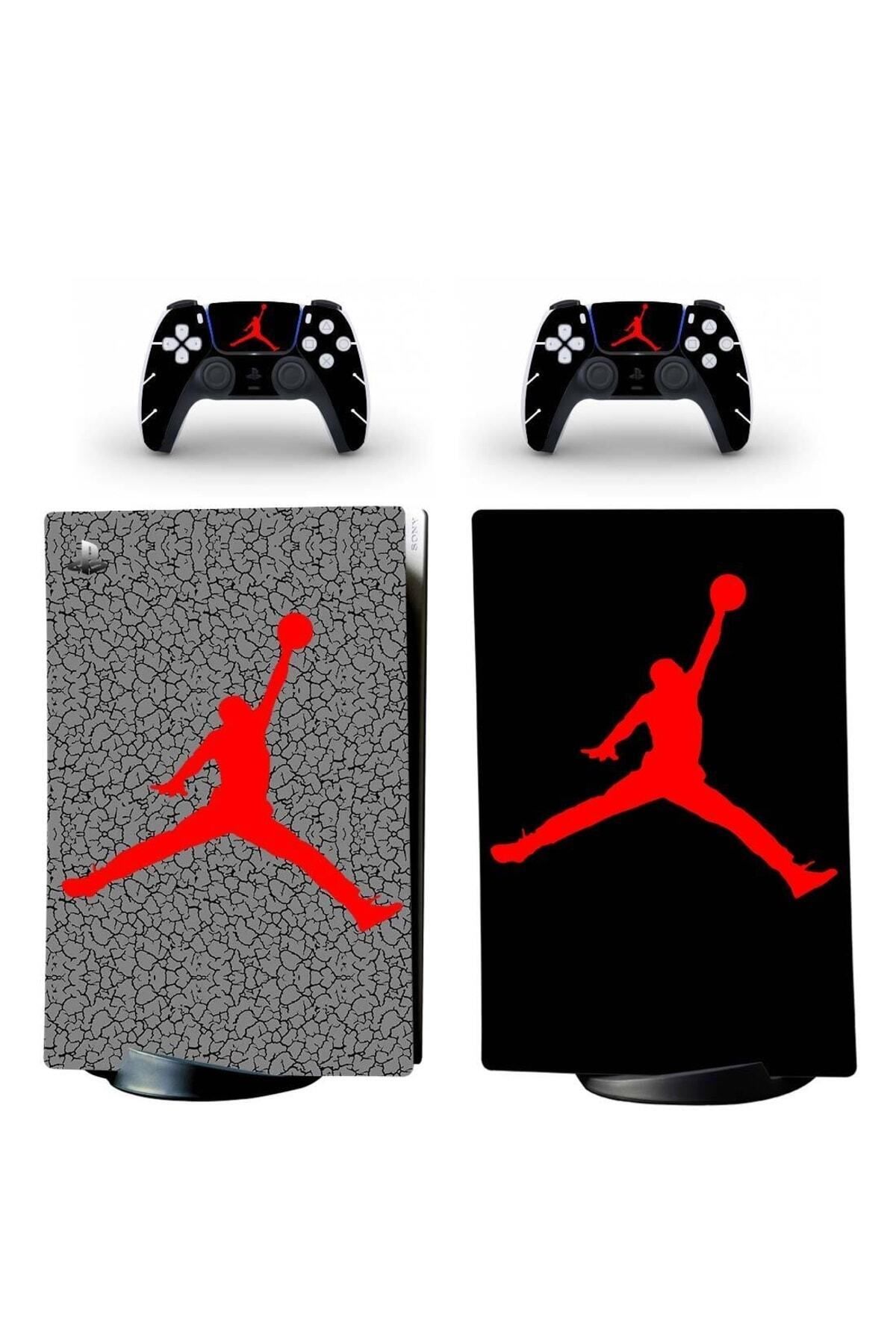 KT Decor Nba Air Jordan Playstation 5 Dijital Versiyon Sticker Kaplama Seti