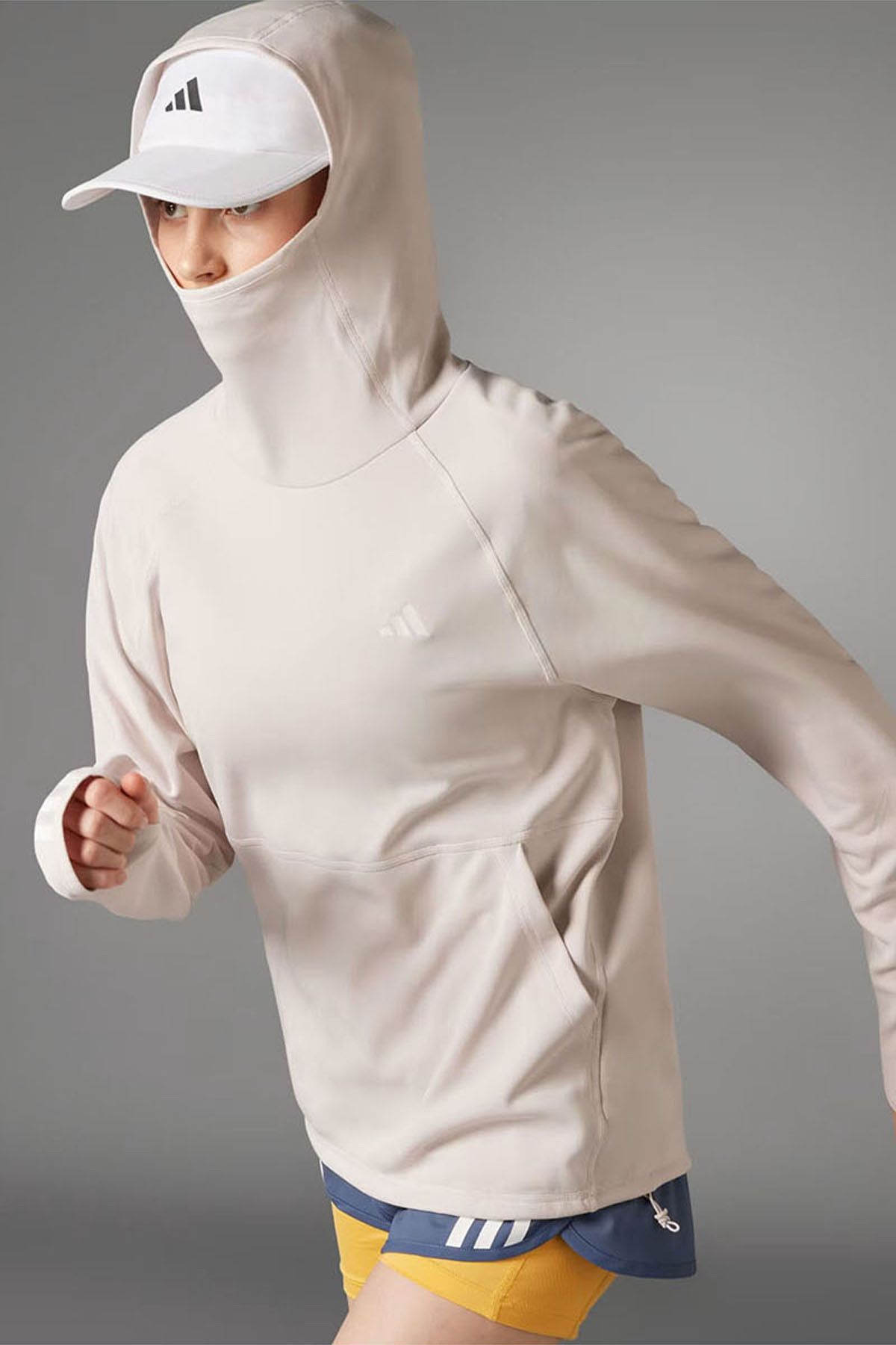 adidas Kadın Koşu - Yürüyüş Sweatshirt Otr E 3S Hoodie Iq3852