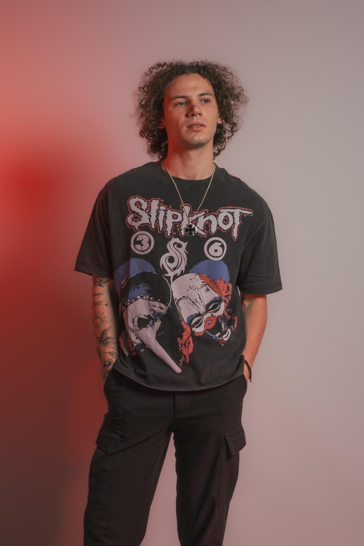 Overdrive Slipknot “volume 3” Oversize Vintage Metal T-shirt