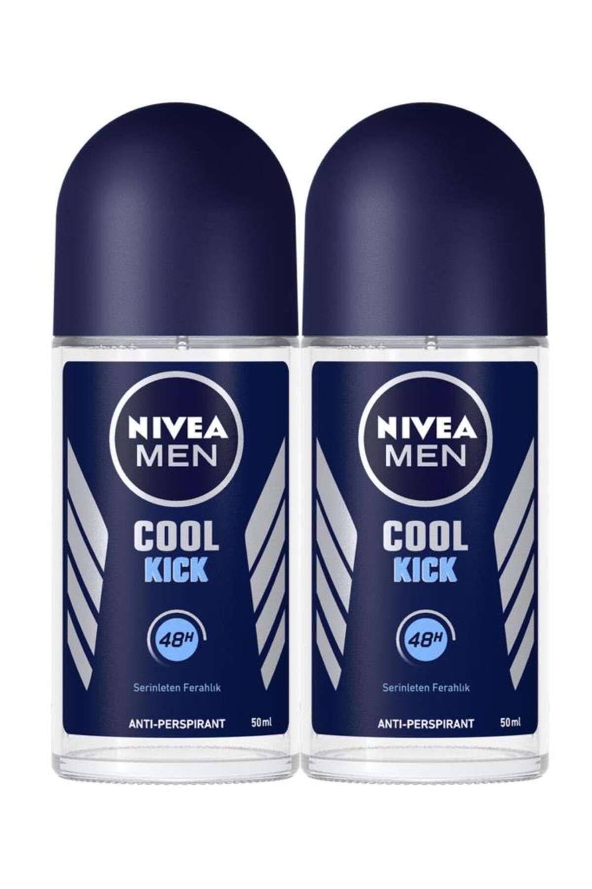 NIVEA Men Cool Kick Erkek Deodorant Roll-on 50 ml 2'li