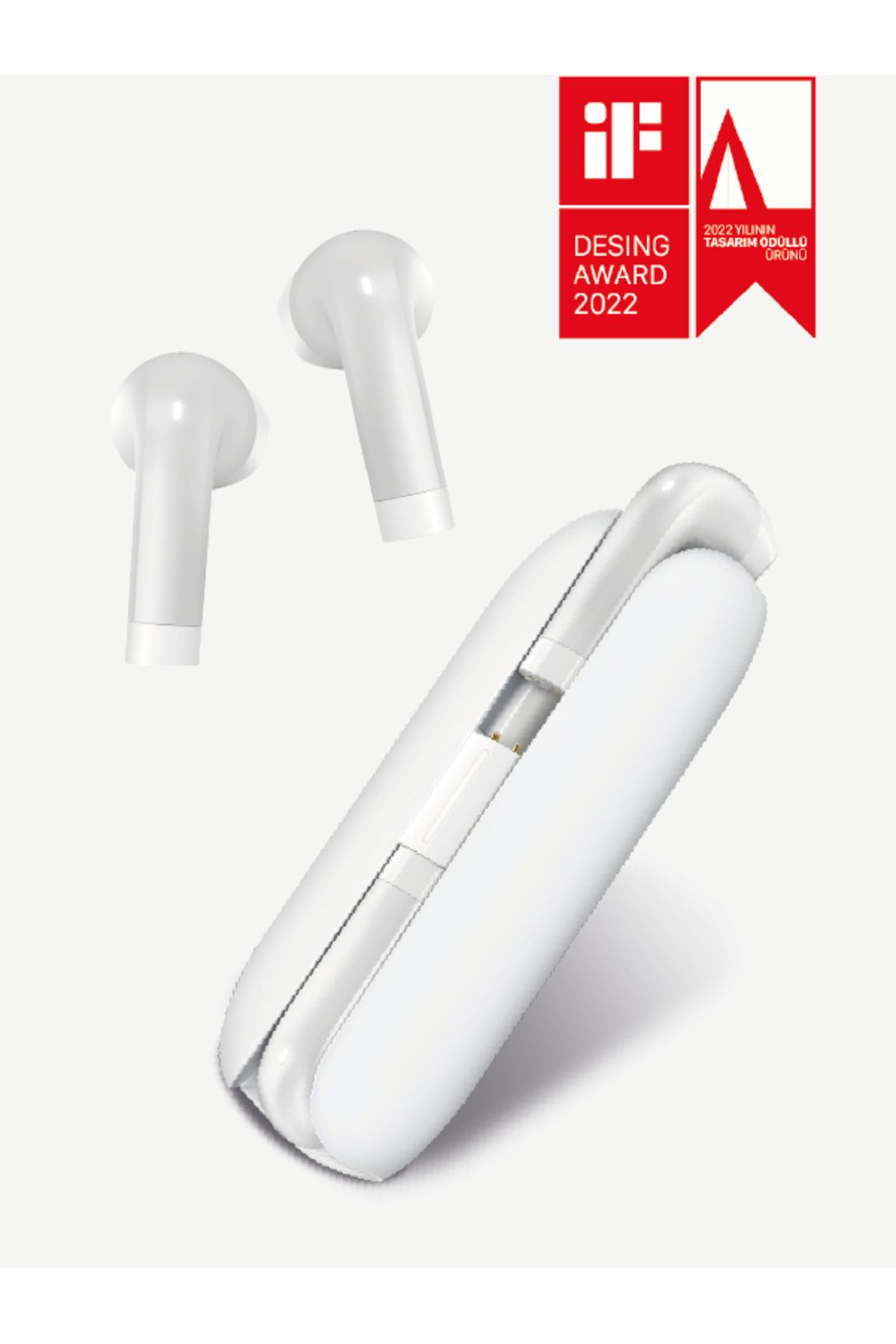 Linktech TW18 Tasarım Ödüllü Earbuds Stereo Bluetooth Kulaklık