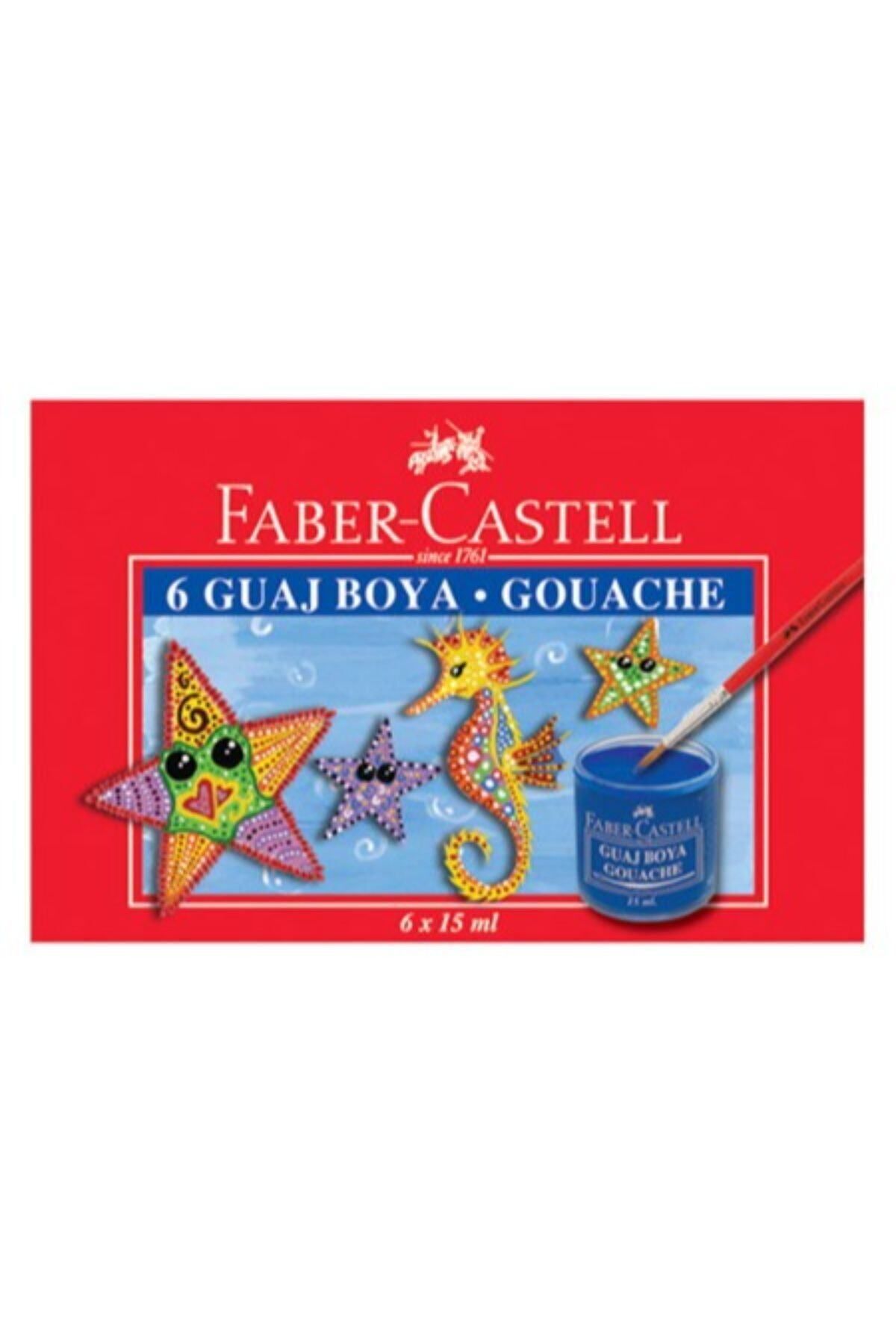 Faber Castell Faber Castel Guaj Boya 6x15 Ml