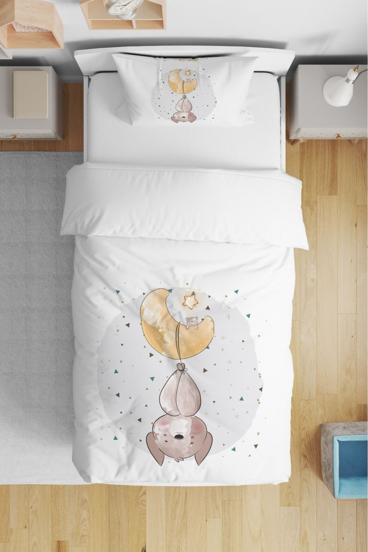 dekor design Silikon Yorganlı Bebek Uyku Seti - ayda sallanan koala BNT2024-12
