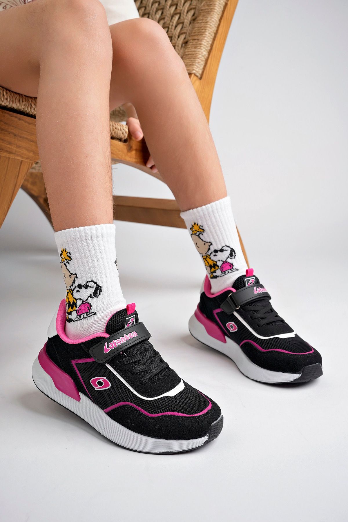 McDark Çocuk Unisex Spor Ayakkabı Sararmaz Ultra Hafif Taban Koku Terleme Yapmaz
