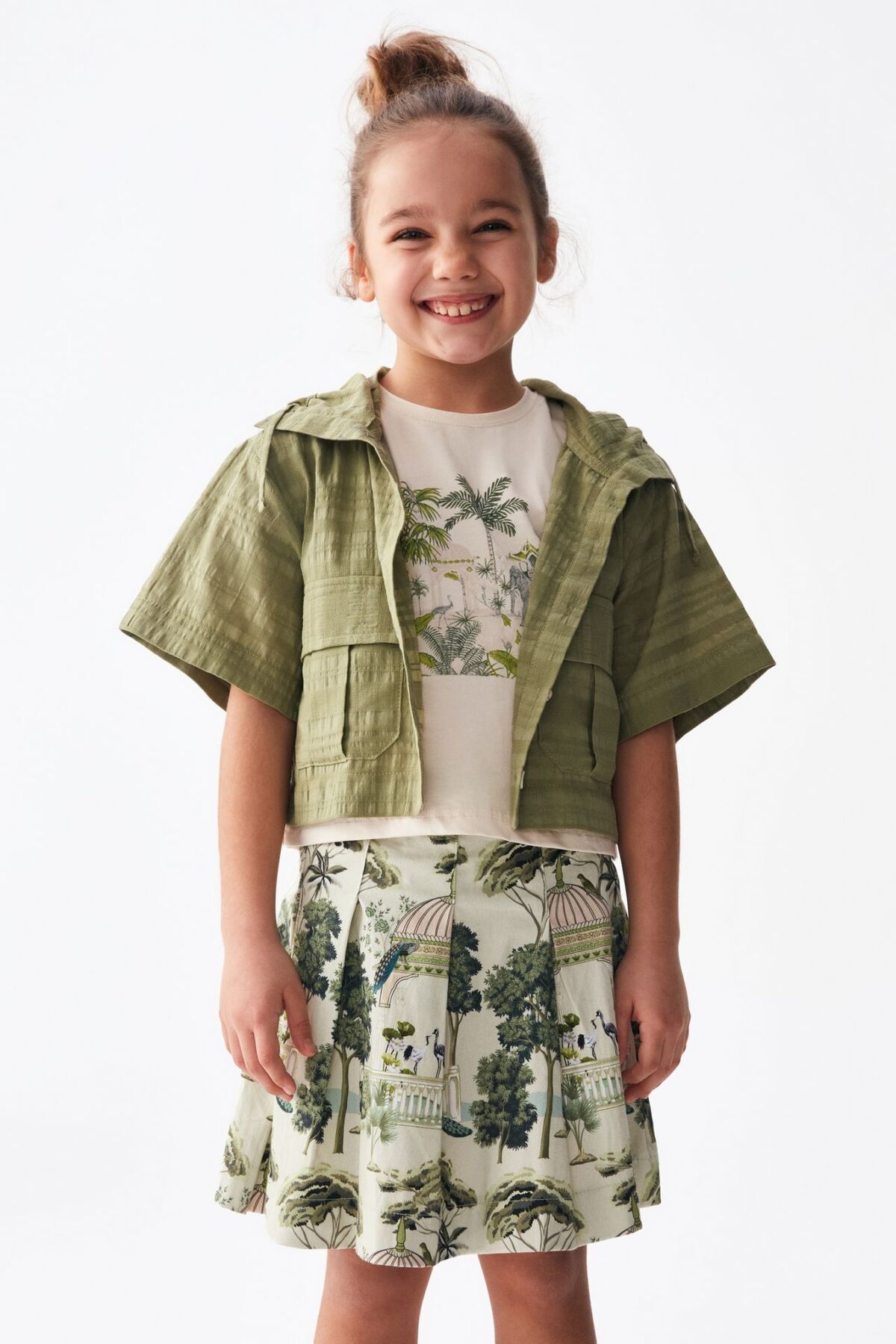 Nk Kids Nk Yeşil Safari Ceket ( 4-8 Size )
