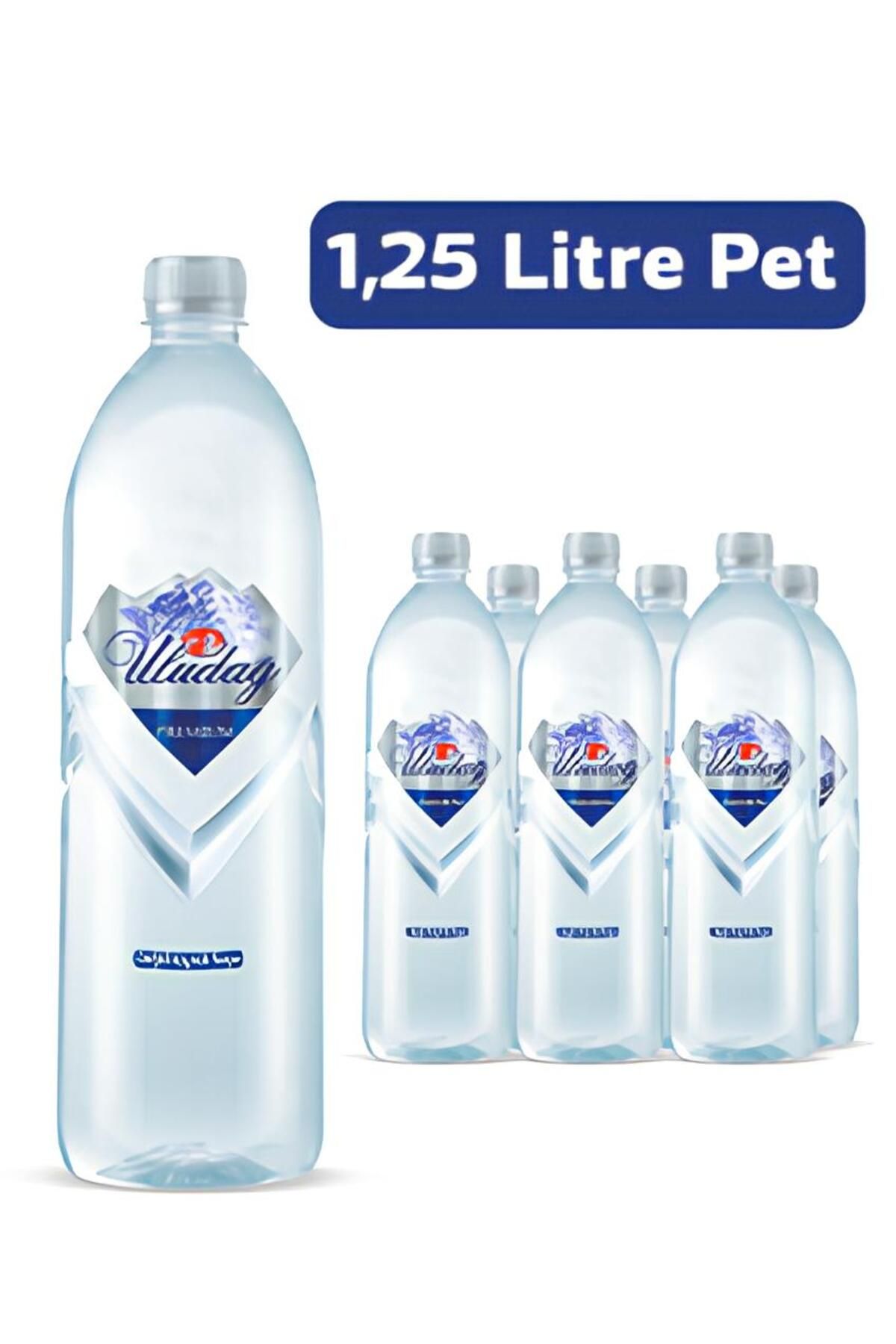 Uludağ Premium Su Premium şişe 1,25 Lt. 24 adet
