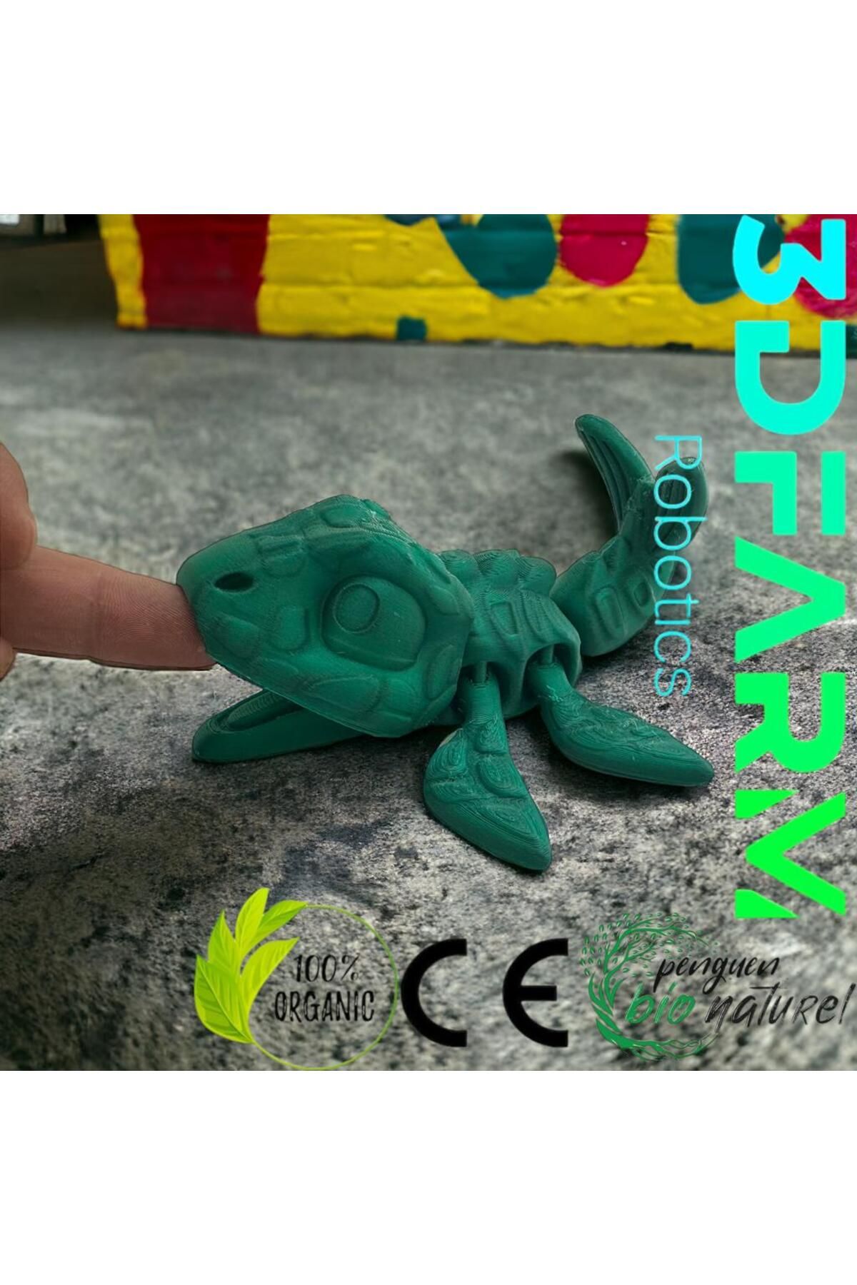 3DFarm Robotics 3DFarm Organic Toys MOSASAUR DINOSAUR(mosazur dinozor)