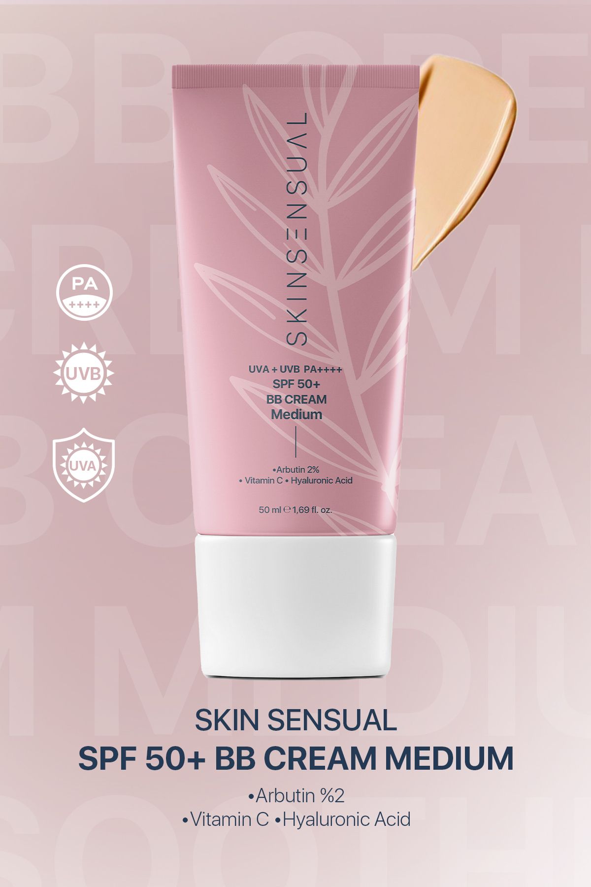 Skin Sensual BB Krem Medium | 50 Spf Uva/Uvb Pa++++ Aydınlık ve Canlılık