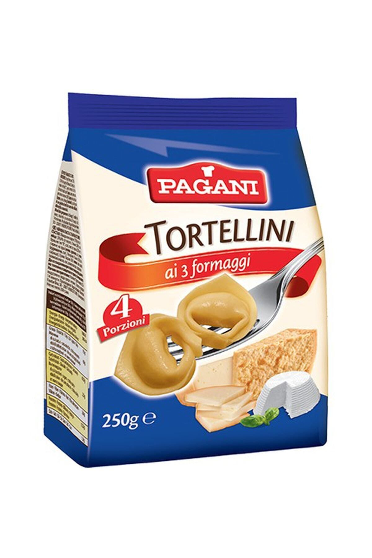 paganini Pagani Tortellini 3 Peynirli 250g 4' LÜ PAKET