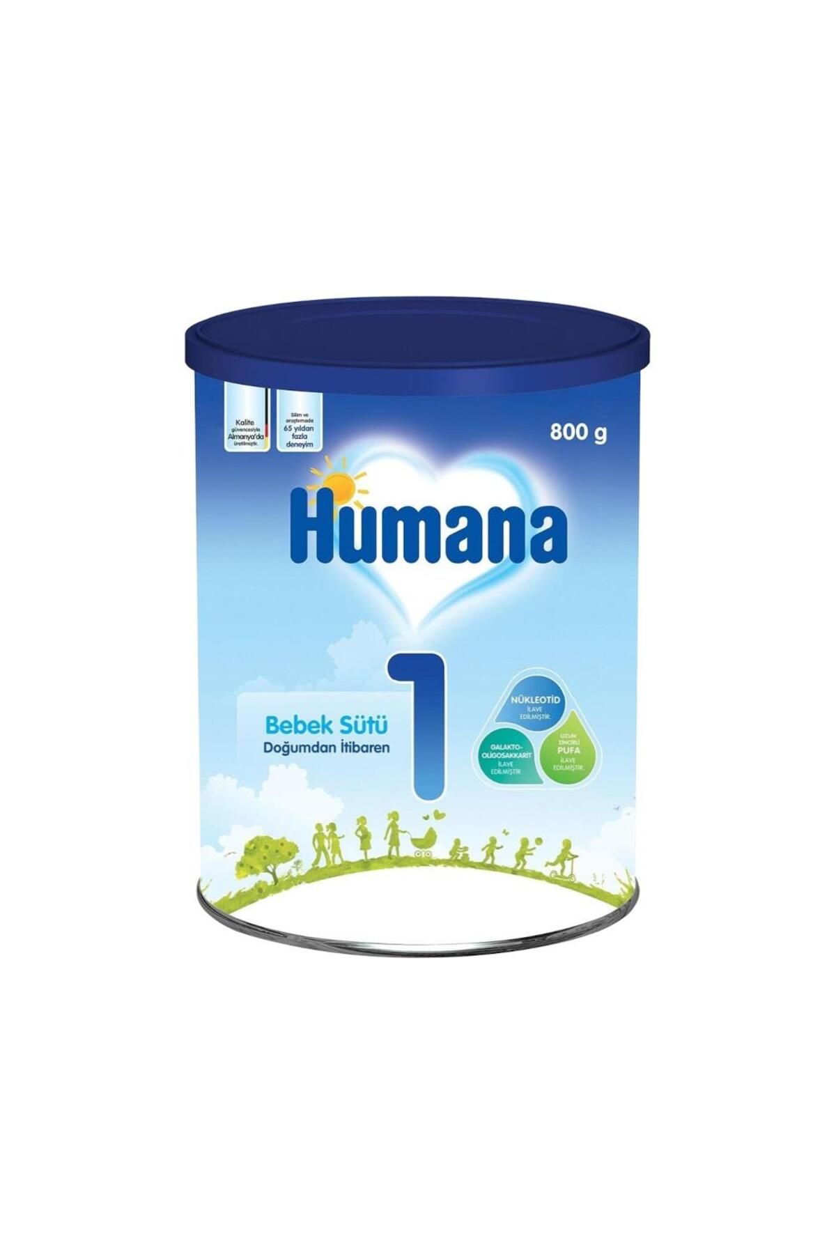 Humana 1 Bebek Sütü Metal Kutu 800 gr