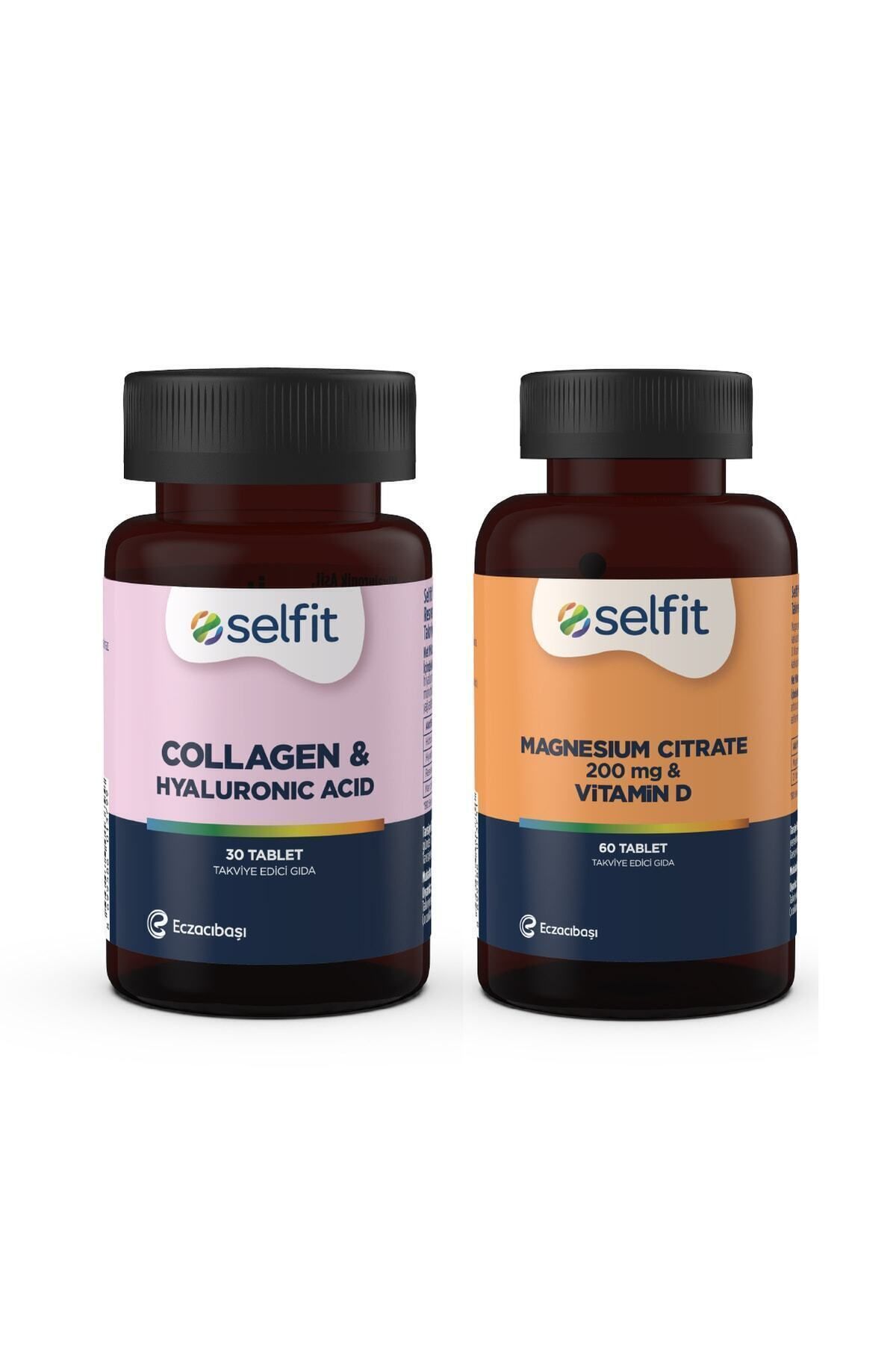Selfit Collagen&hyaluronic Acid & Magnezyum Sitrat&vitamin D 2'li Set