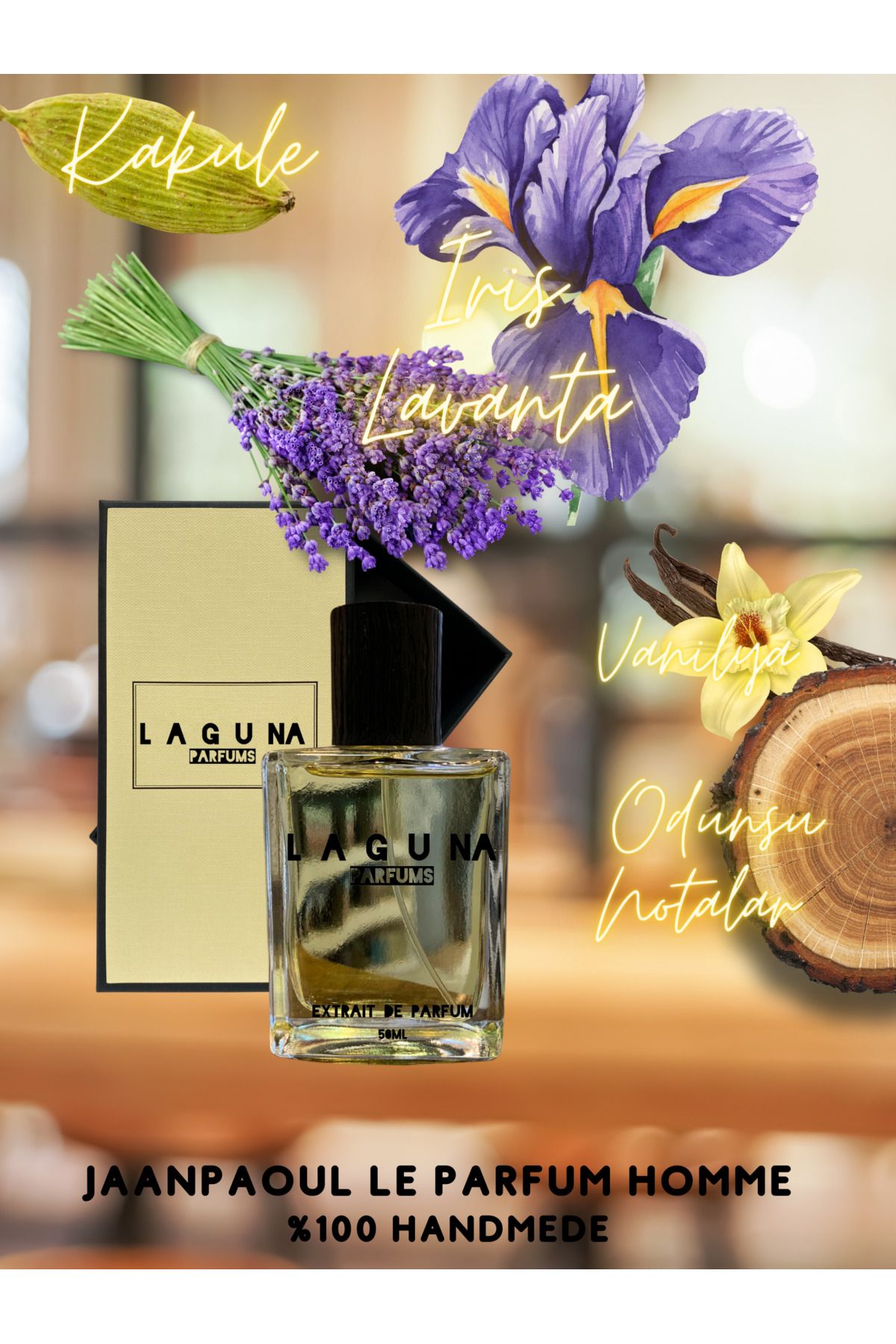 Laguna Jaan Paoul Le Parfum Erkek Parfümü Extrait De Parfum 50ml