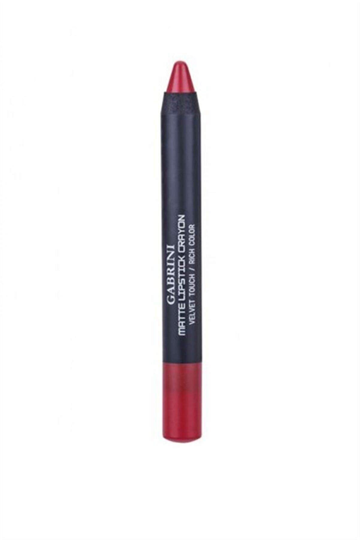 Gabrini Mat Kalem Ruj - Matte Lipstick Crayon 10