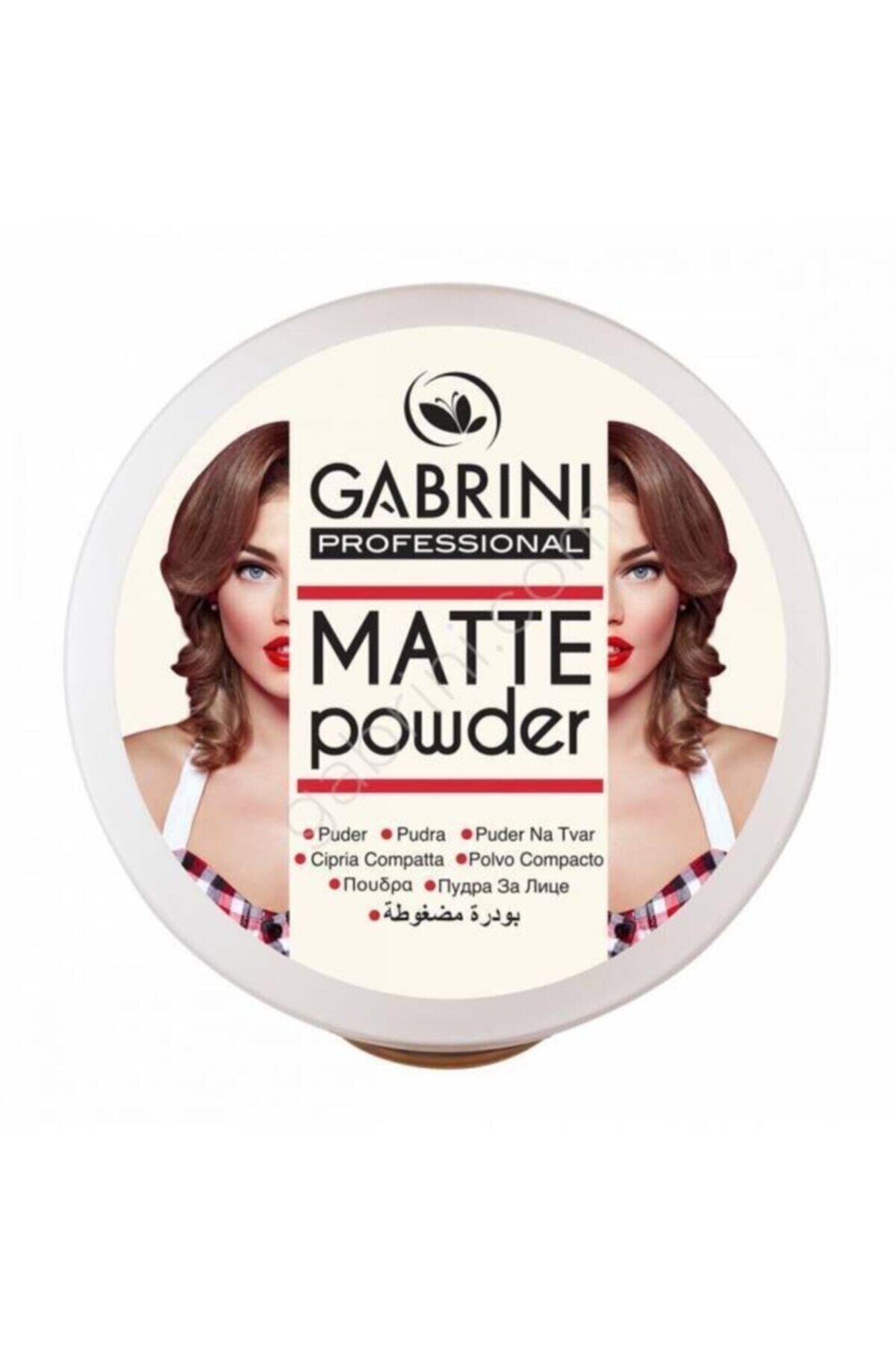 Gabrini Bej Mat Pudra Professional Matte Powder 04 8696814071743 2724957