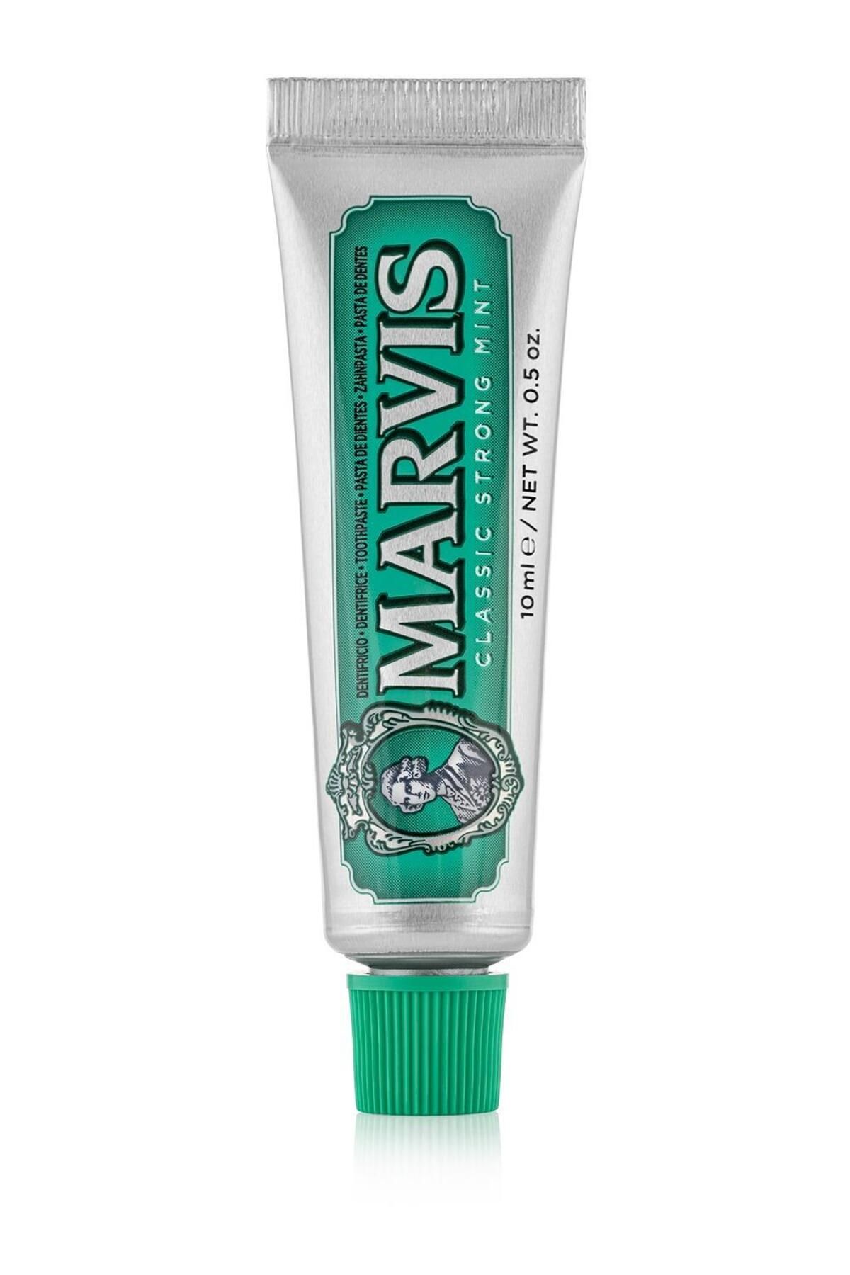 Marvis Classic Strong Mint Beyazlatıcı Diş Macunu 10 ml