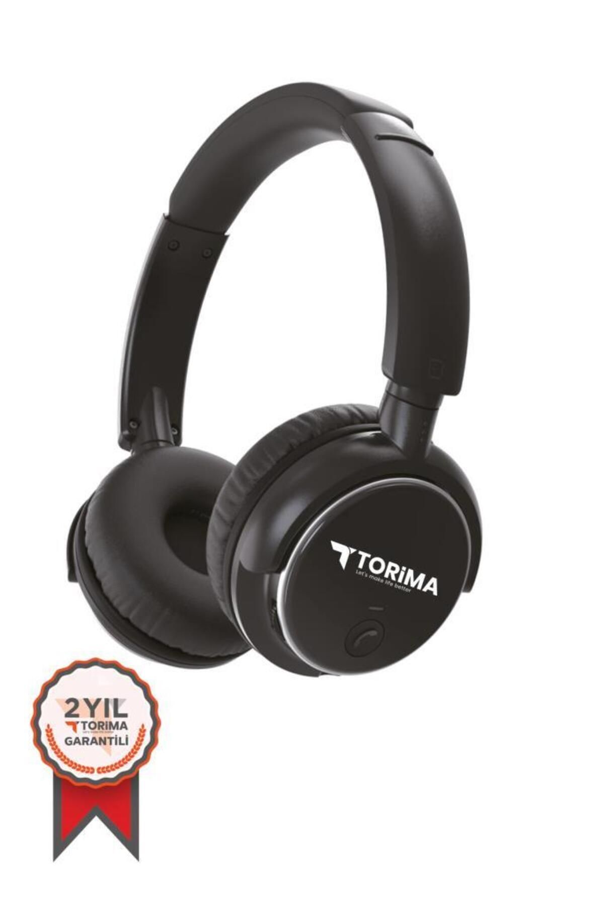Torima TORİMA HD-20 Siyah Kafa Üstü Kablosuz Bluetooth Kulaklık