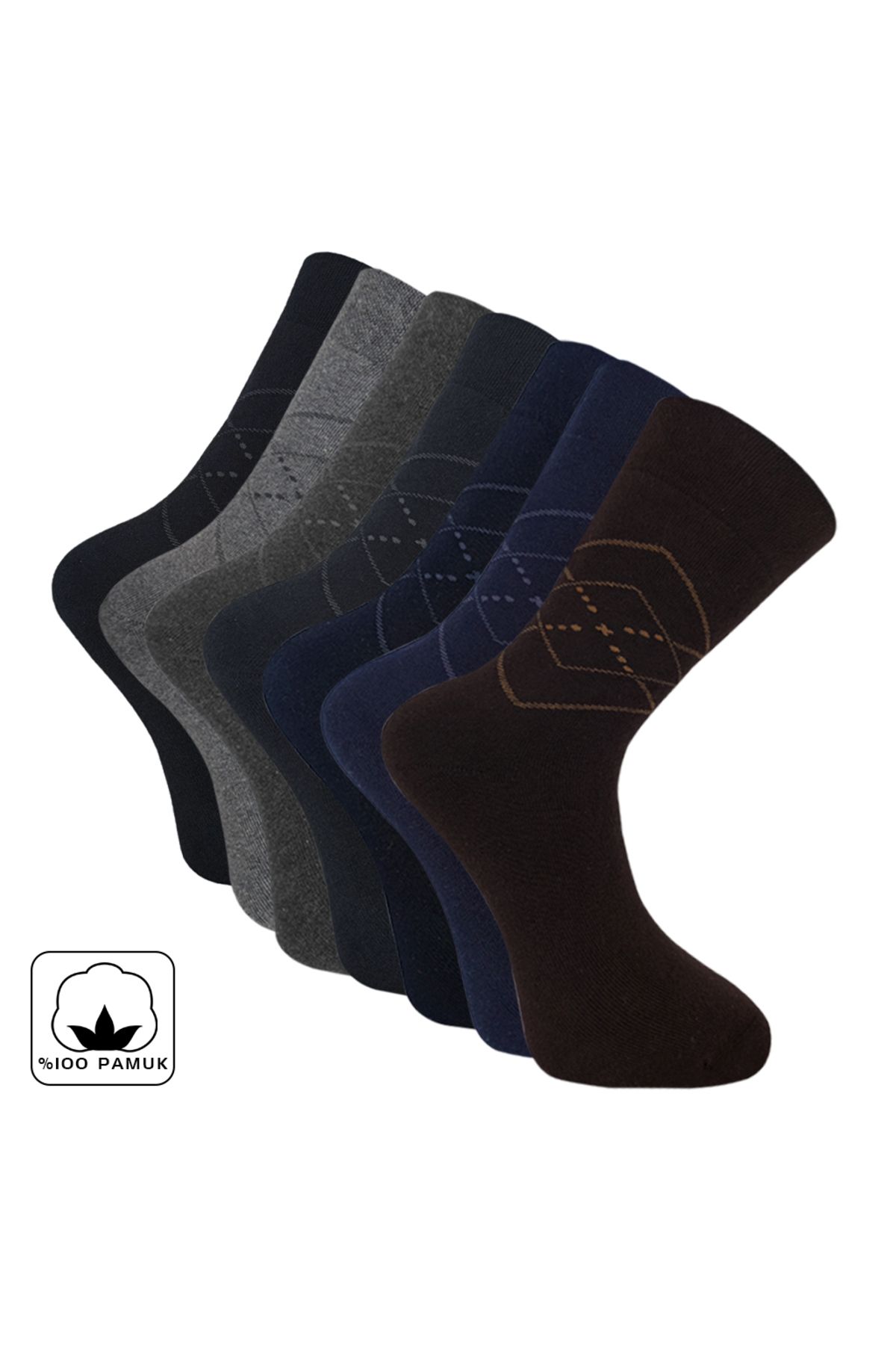 topuzoutdoor Outdoor Pro Çorap Bogaziçi Kışlık Havlu Pamuk Erkek Çorabı 41-44 (14601)