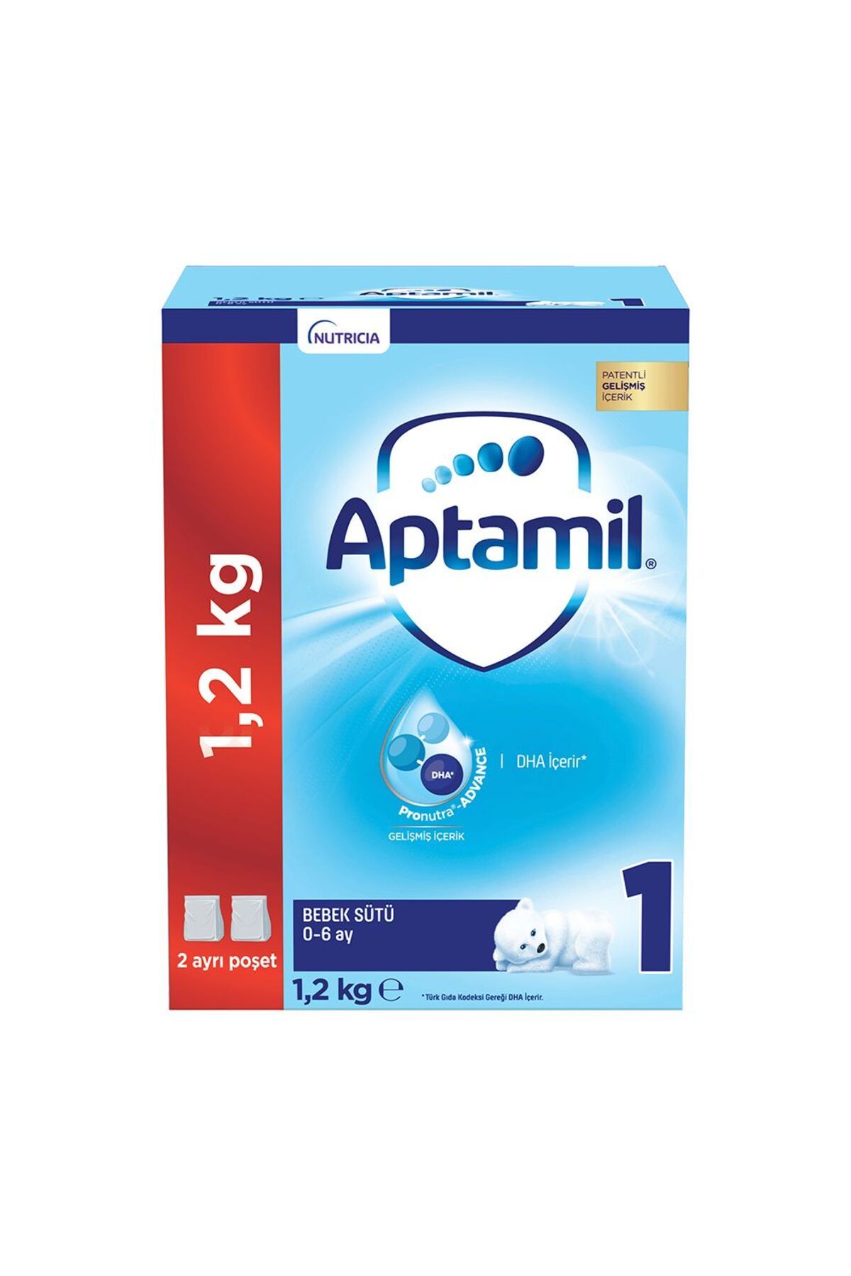Aptamil 1 Bebek Sütü 1200 G 0-6 Ay