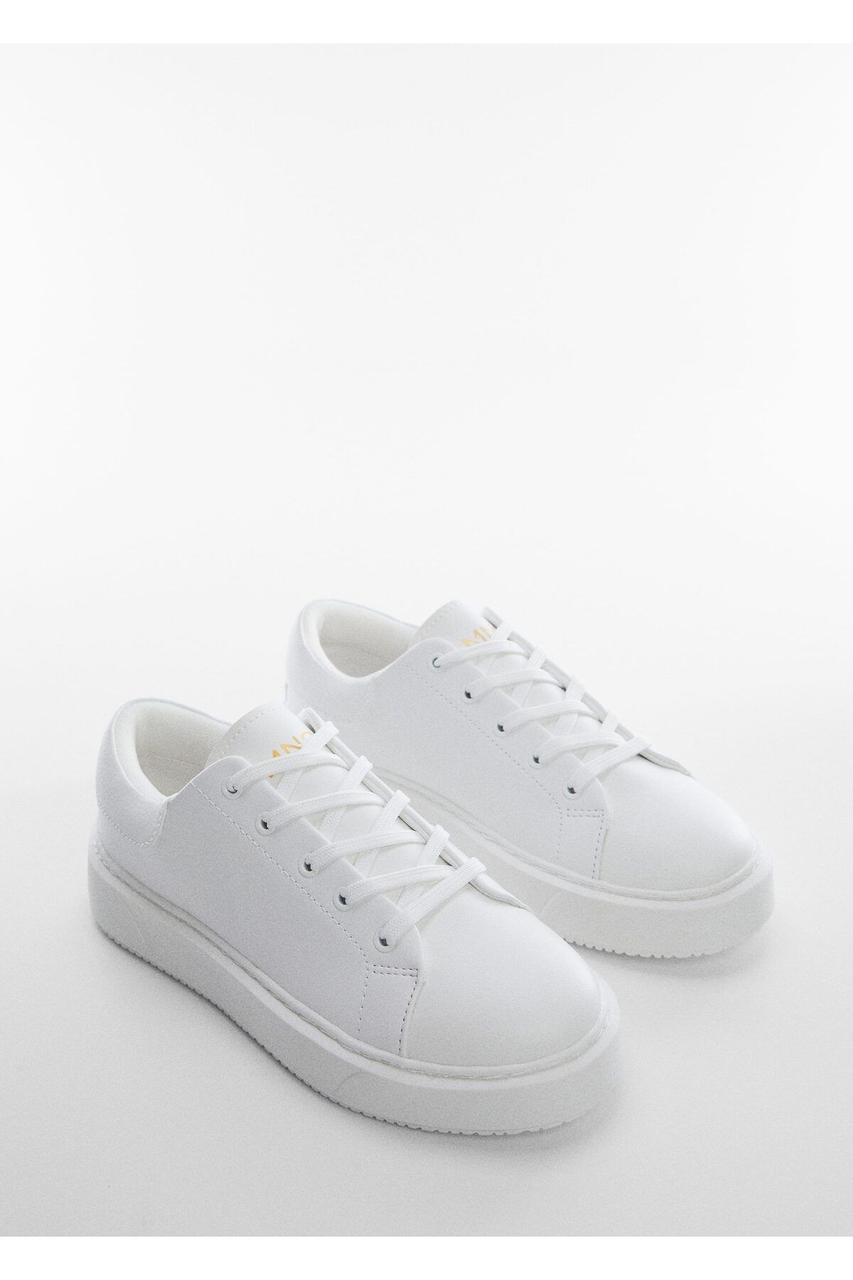 MANGO Beyaz Kadın Sneaker 47024436