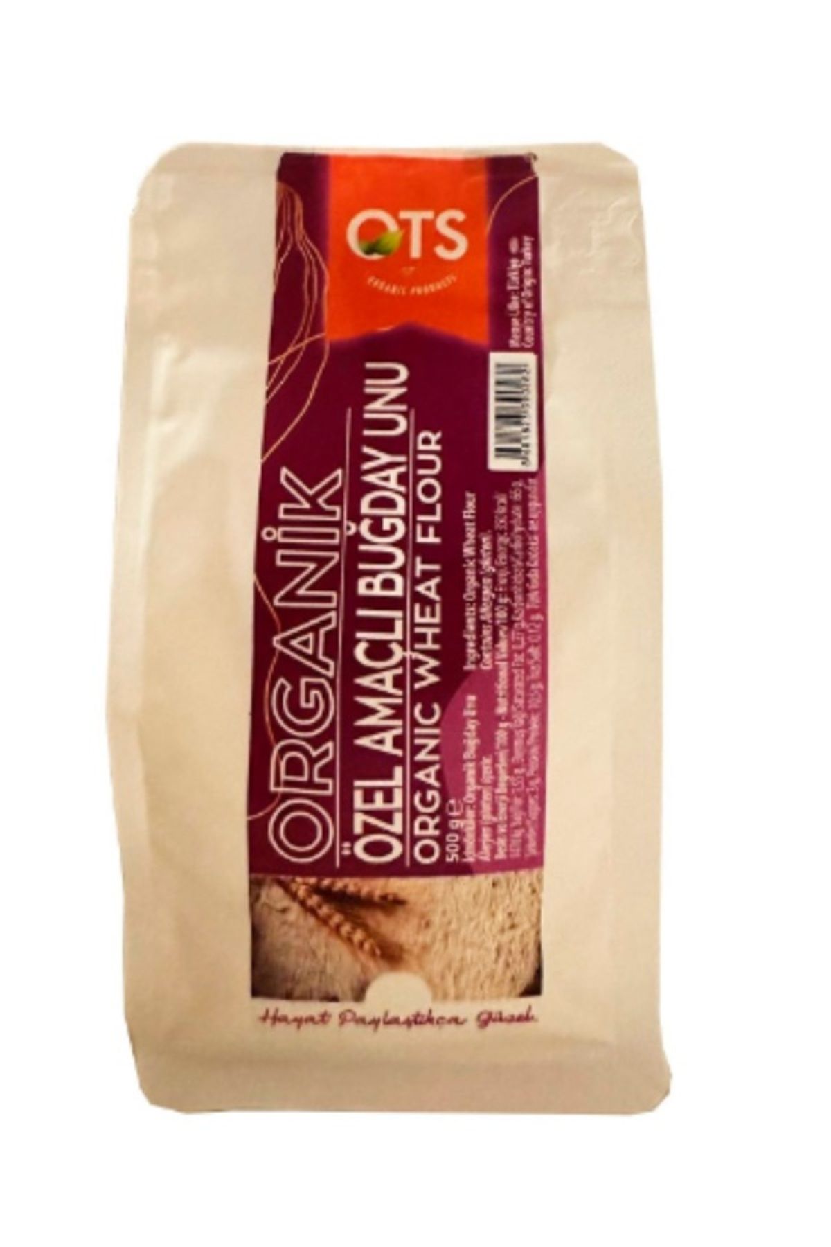 OTS Organik Organik Özel Amaçlı Buğday Unu 500 gr