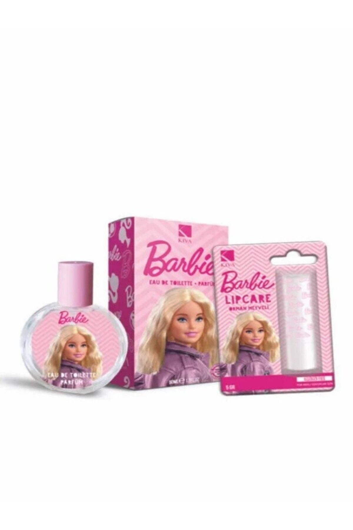 Barbie Disney Lisanslı Parfüm& Lipcare Seti 50 ml Çocuk Parfüm Seti 757898244