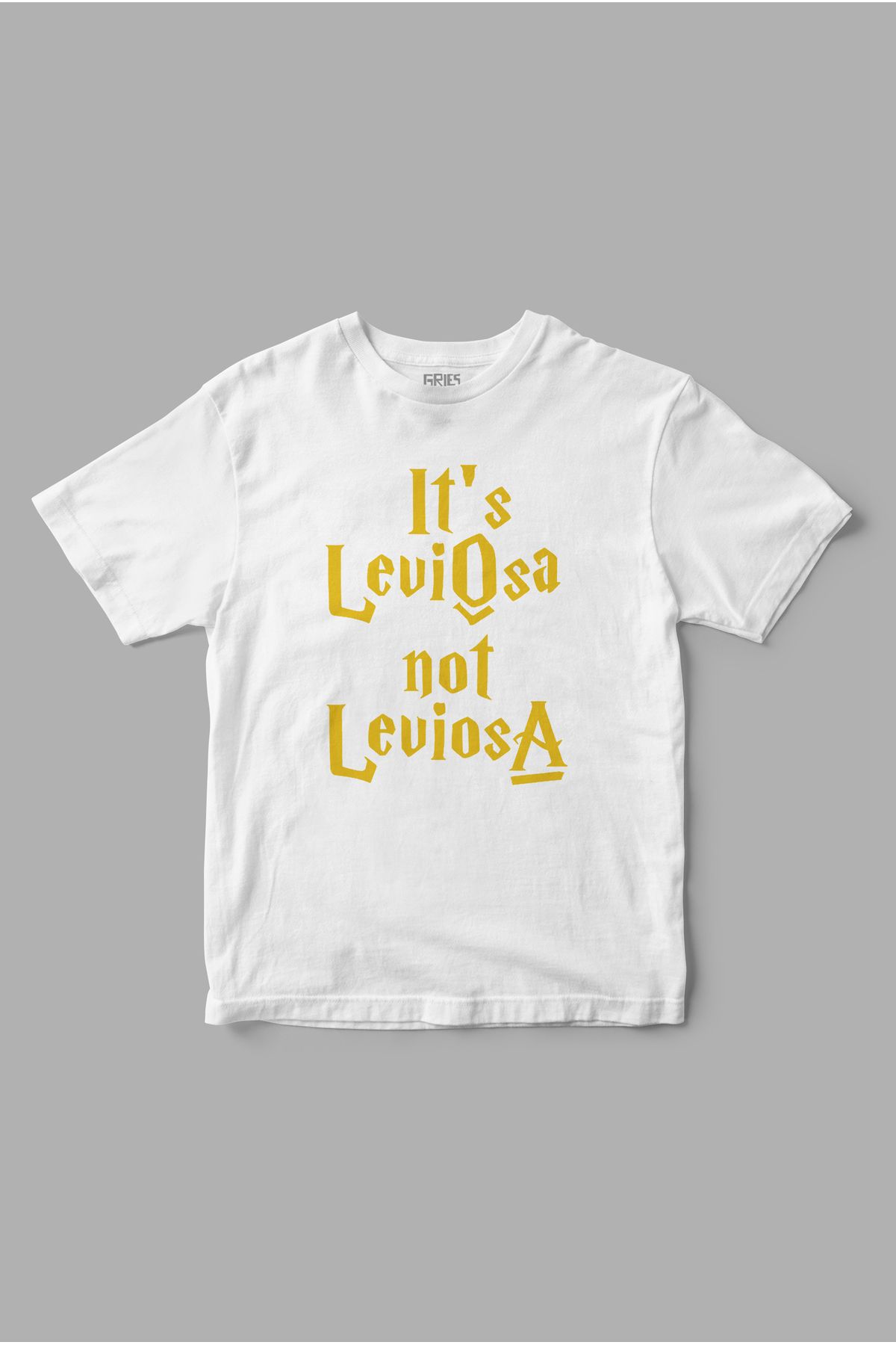 Gries "It's Leviosa not Leviosaa" Harry Potter Hermione Granger Baskılı Tişört