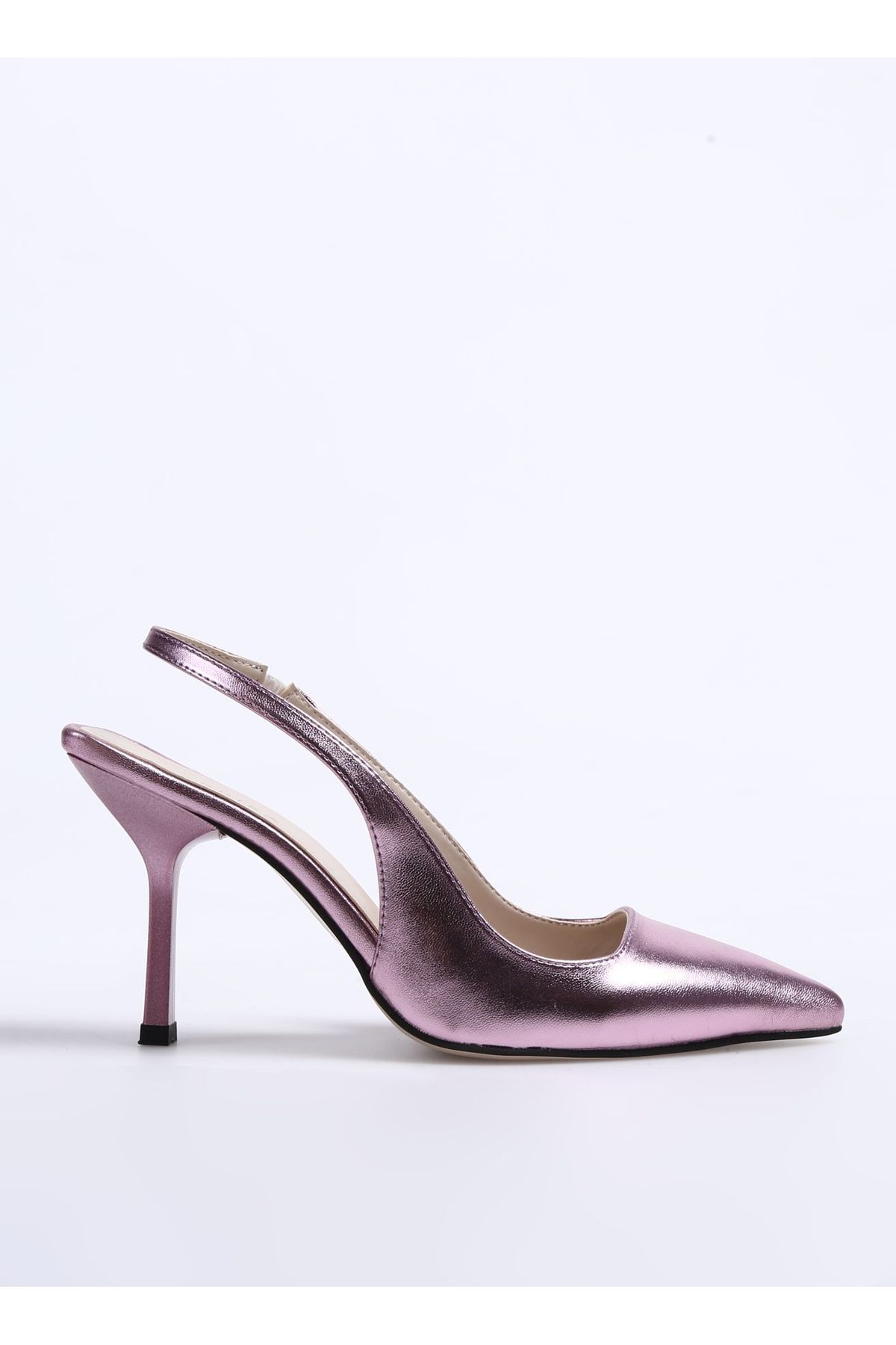 Fabrika Pembe Kadın Topuklu Ayakkabı LINOS