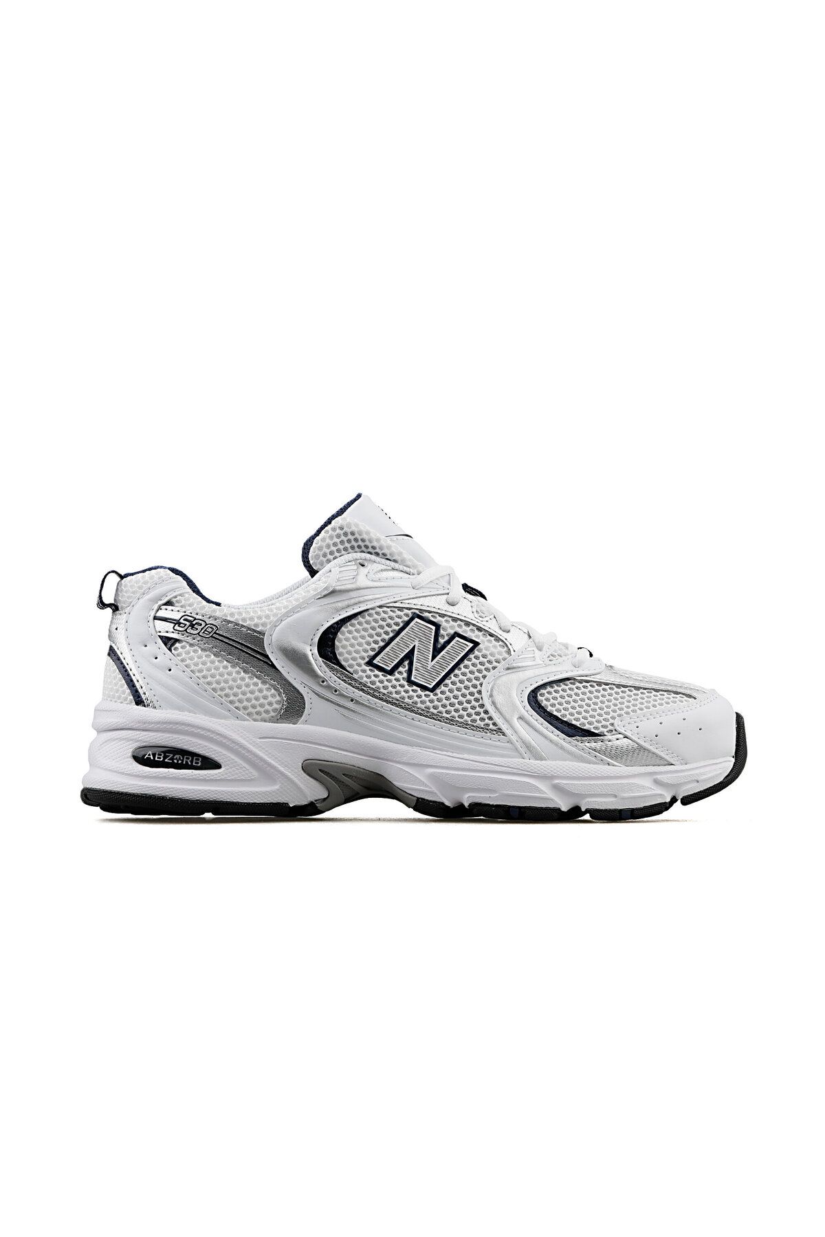 New Balance Unisex Beyaz  530 White Natural Indigo Unisex Spor Ayakkabı