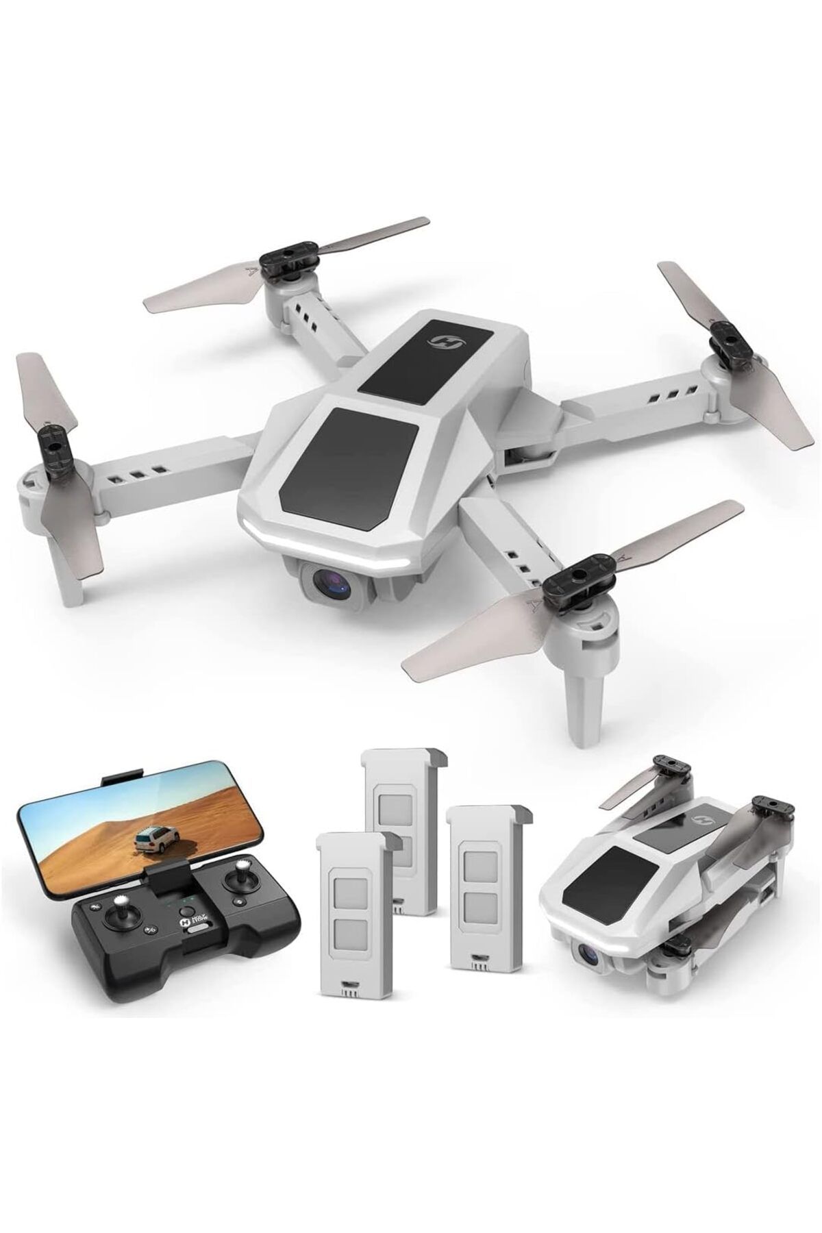 Holy Stone HS430 FPV Drone Çocuklar ve Yetişkinler İçin Kameralı Katlanabilir Nano RC Quadcopter 1080P HD Video