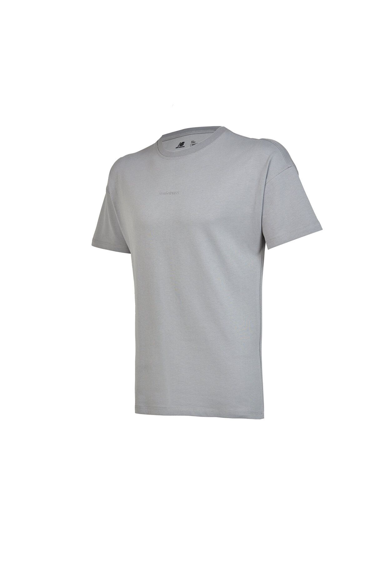 New Balance Nb Unisex Lifestyle T-shirt Unisex Antrasit Tshirt Unt1366-blu