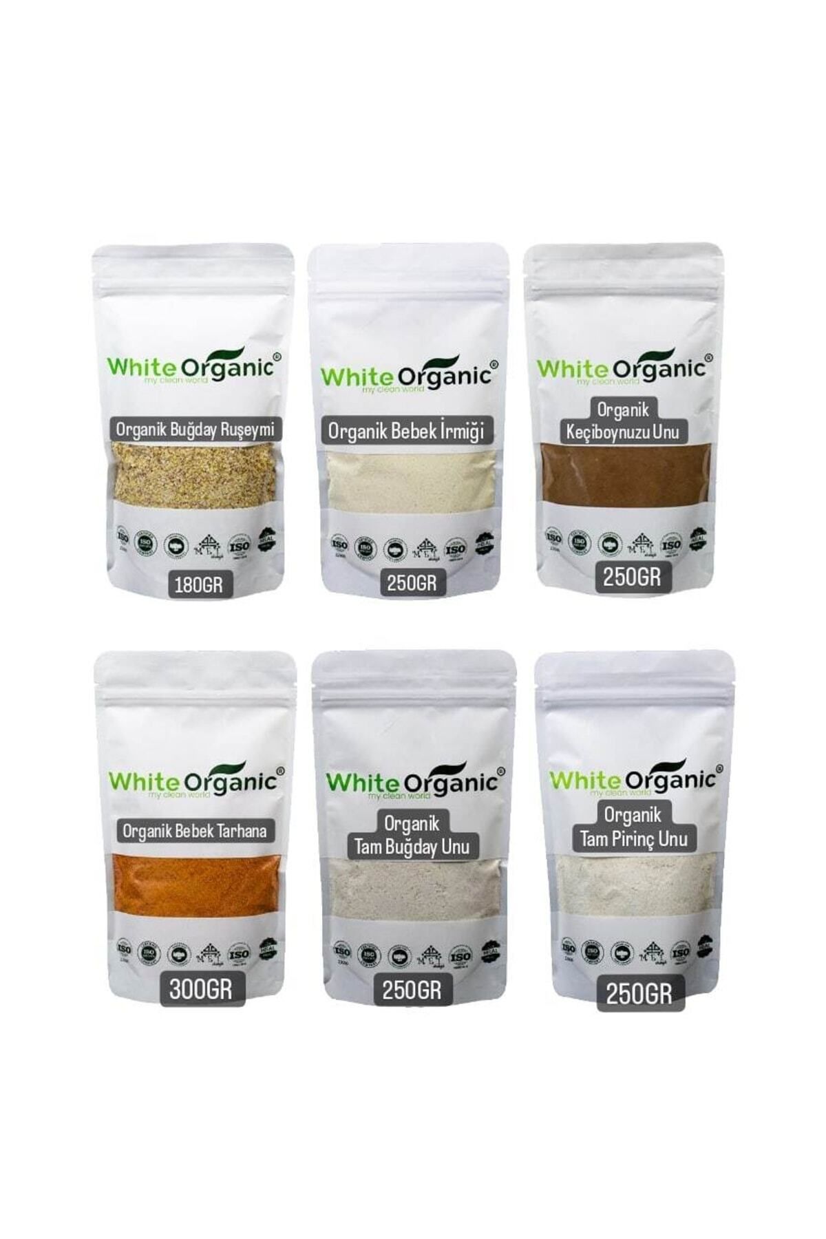 White Organic Organik Bebek Ek Gıda Seti 6 Ay Üzeri Premium Set Sertifikalı