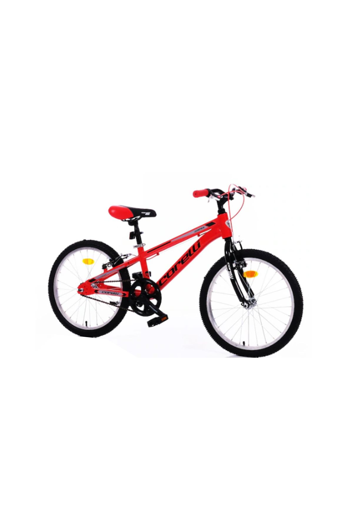 Corelli Jumper 20'' Jant Çocuk Bisikleti - Kırmızı - Siyah / Gri