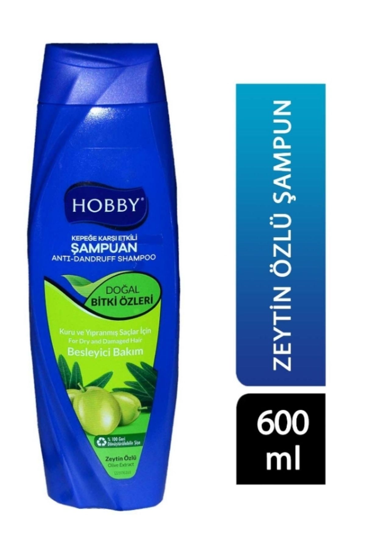 Hobby Şampuan 600 ml Besleyici Bakım Kepeğe Karşı Etkili