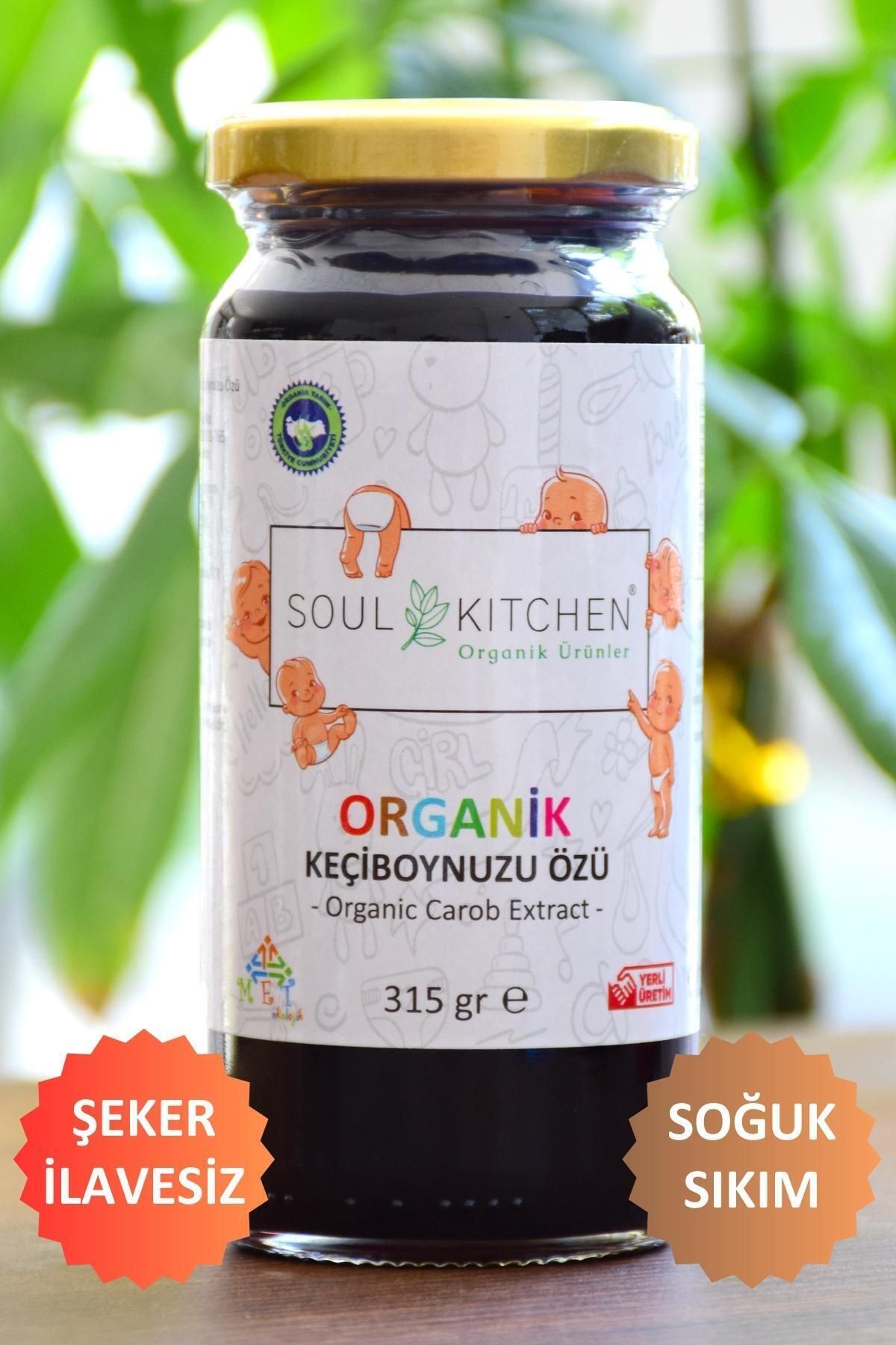 Soul Kitchen Organik Ürünler Organik Bebek Keçiboynuzu Özü 315gr-(SOĞUK SIKIM) (ŞEKER İLAVESİZ)