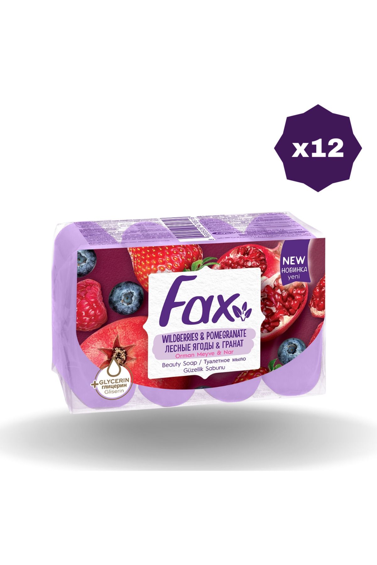 Duru ZEYTİNYAĞLI DUŞ SABUNU 5X150 GR X 12 ADET