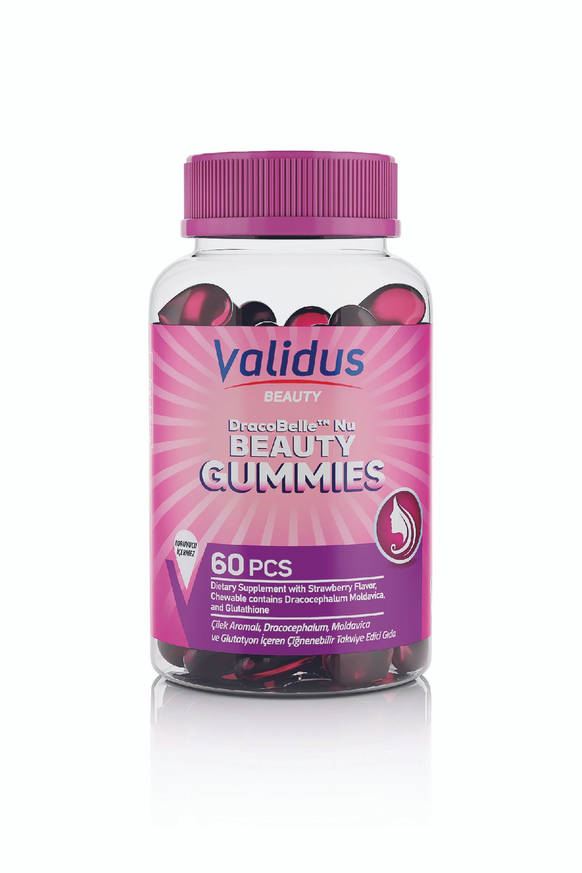 Validus Collagen Booster Dracobelle Nu Beauty 60 Gummies