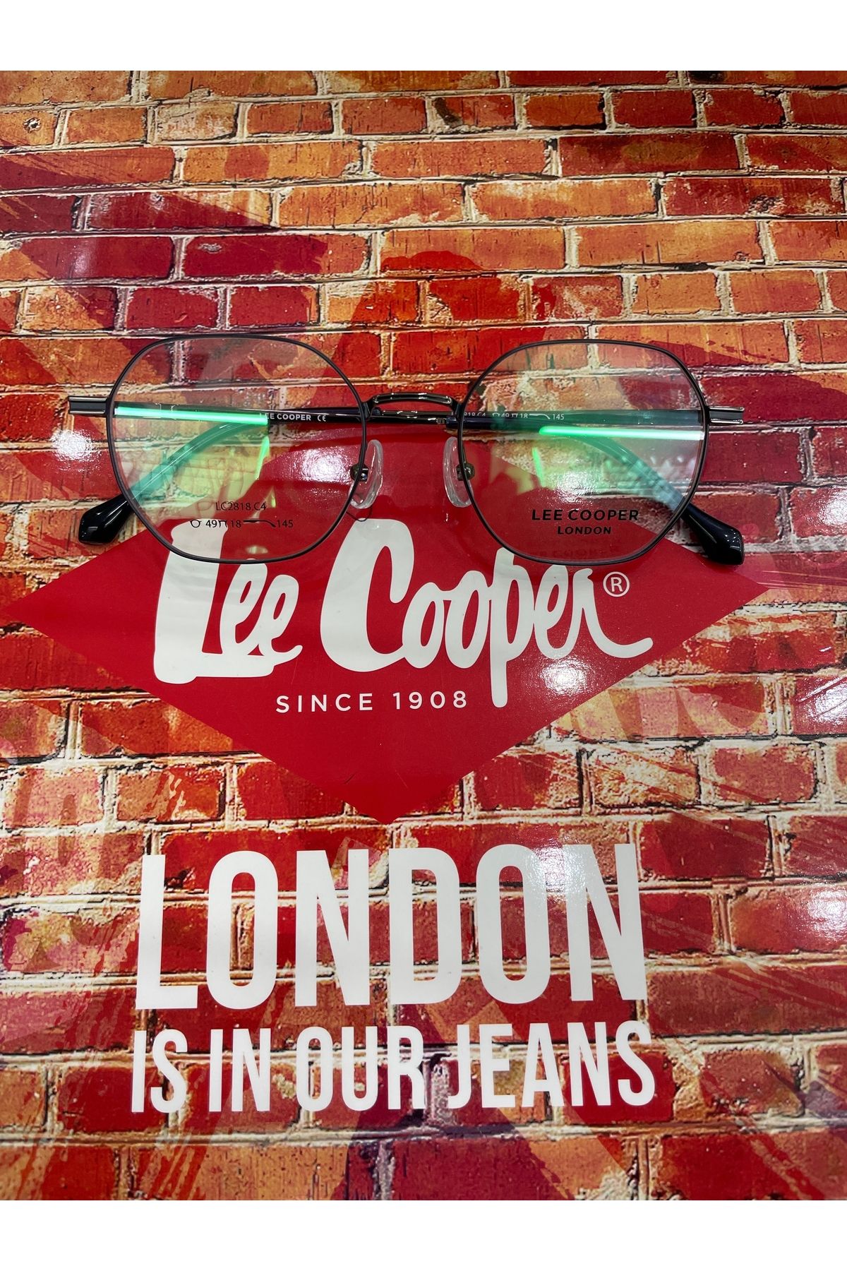 Lee Cooper Mavi Işık Korumalı Gözlük 2 yıl Garanti Siyah